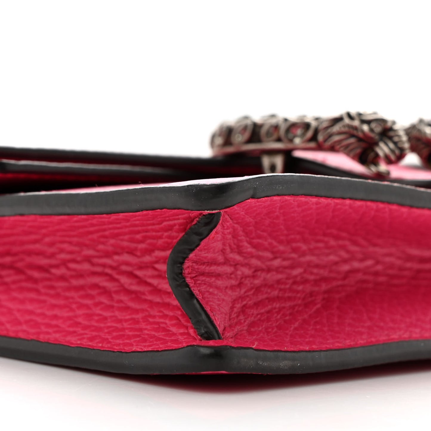 Dollar Calfskin Crystal Super Mini Dionysus Shoulder Bag Box Pink Black Diamond