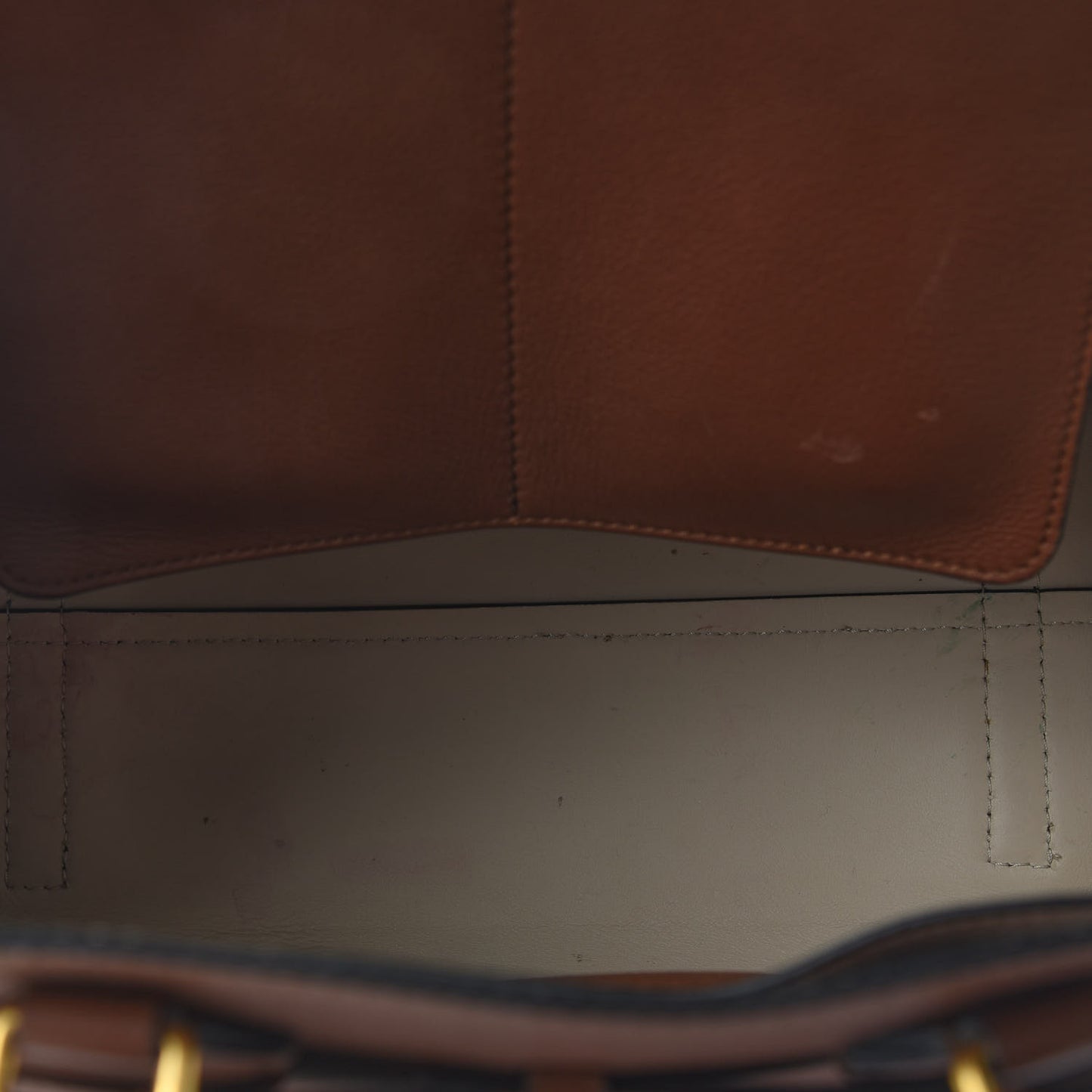 Soft Grain Calfskin Medium Belt Bag Tan