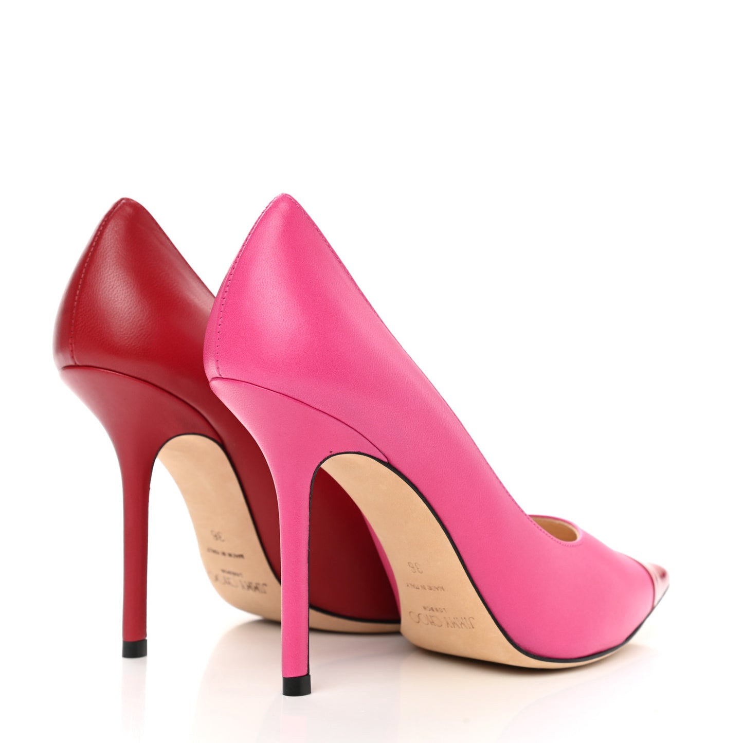 Patent Calfskin Love 85 Pumps 36 Pink