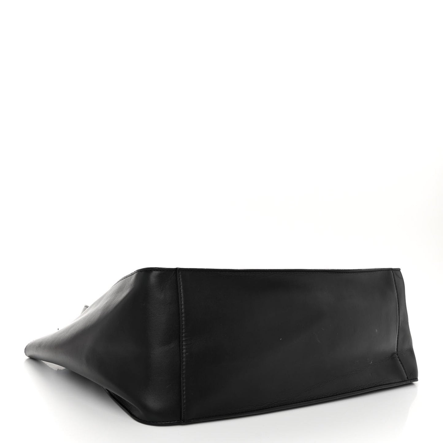 Eco Alter Nappa East West Perforated Tote Black