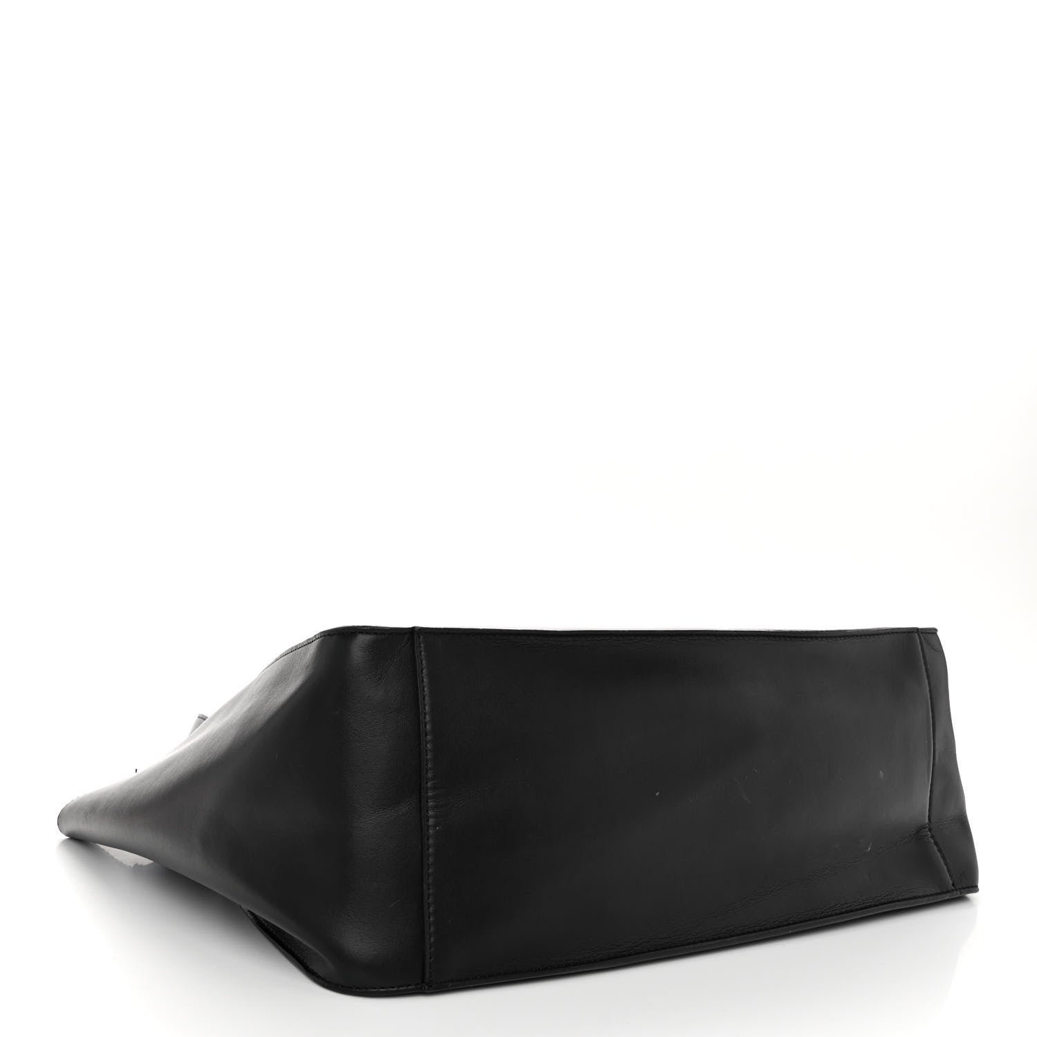 Stella McCartney Eco Alter Nappa East West Perforated Tote Black 5 of 14