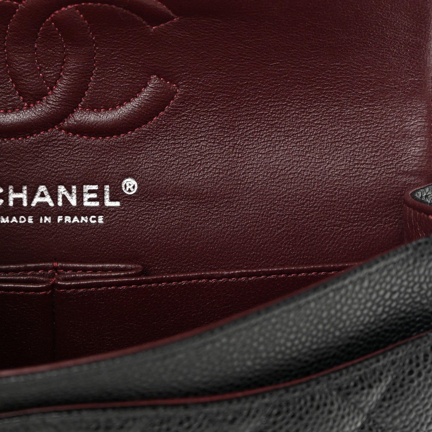 Chanel Caviar Quilted Small Double Flap Black 12 of 13