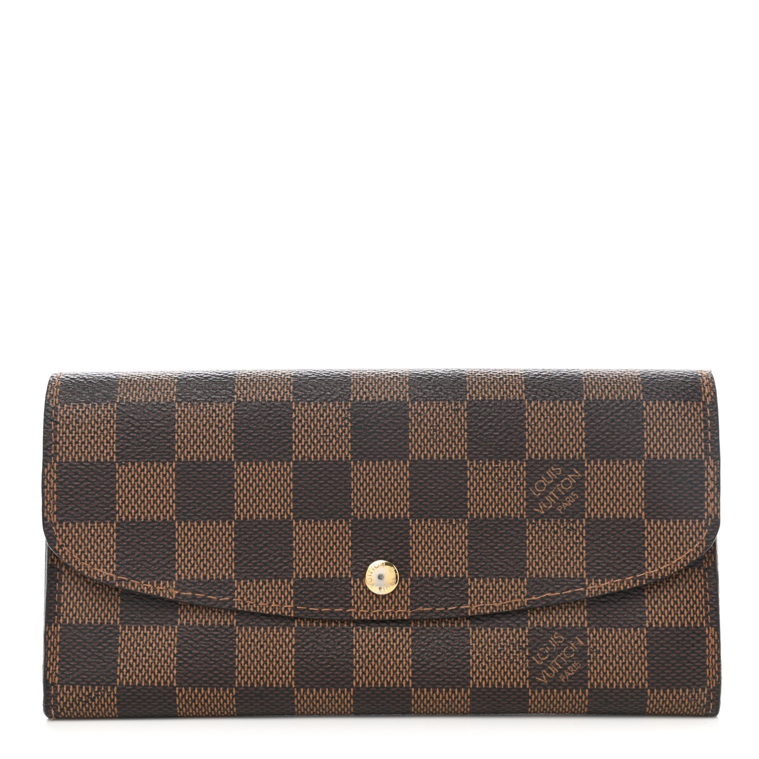 Louis Vuitton Damier Ebene Emilie Wallet 1 of 7