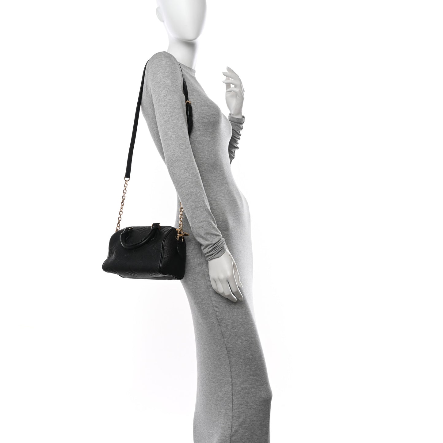 Empreinte Monogram Giant Speedy Bandouliere 20 Black