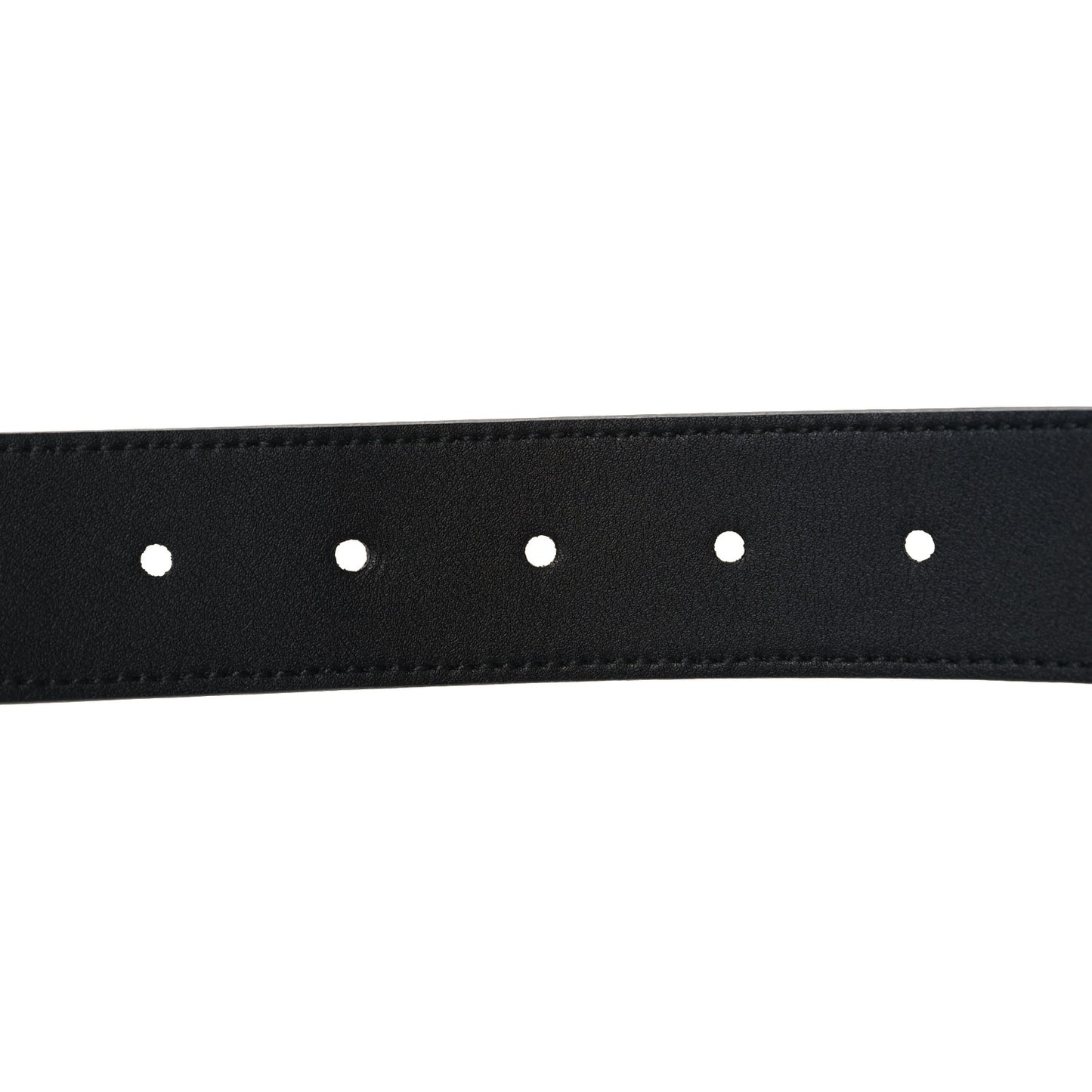 GG Supreme Monogram Plutone Calfskin 35mm Belt 90 36 Black