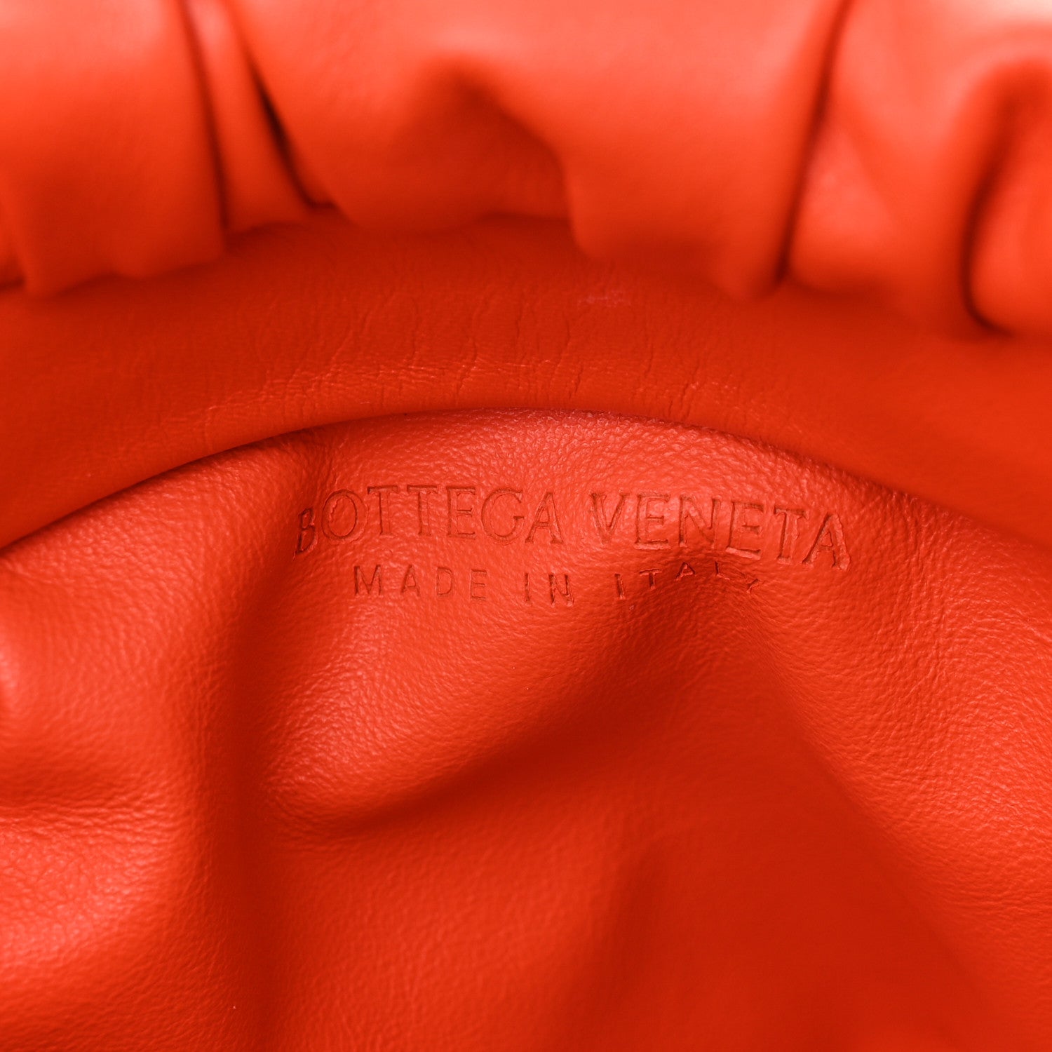 Bottega Veneta Calfskin The Pouch Chain Maple 6 of 11