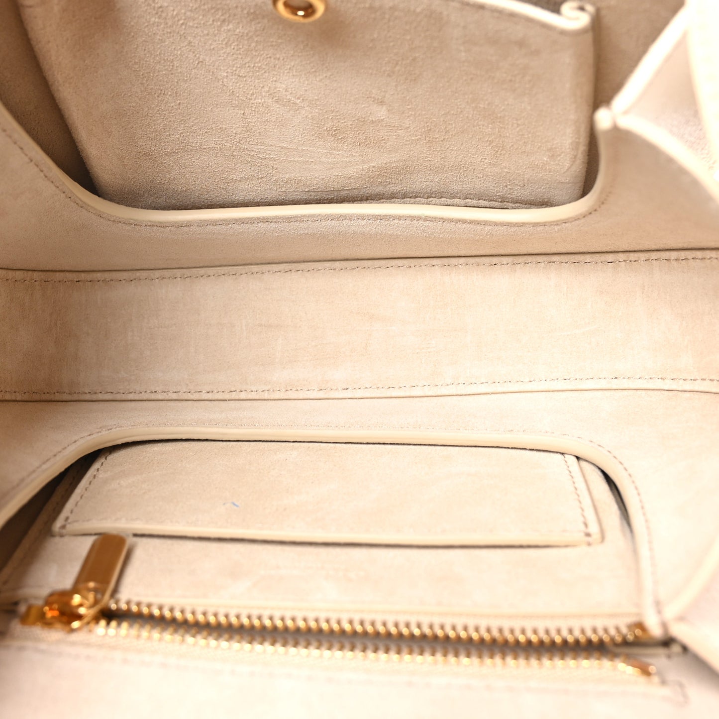 Grained Calfskin Mini Ghiera Bag Lotus Root