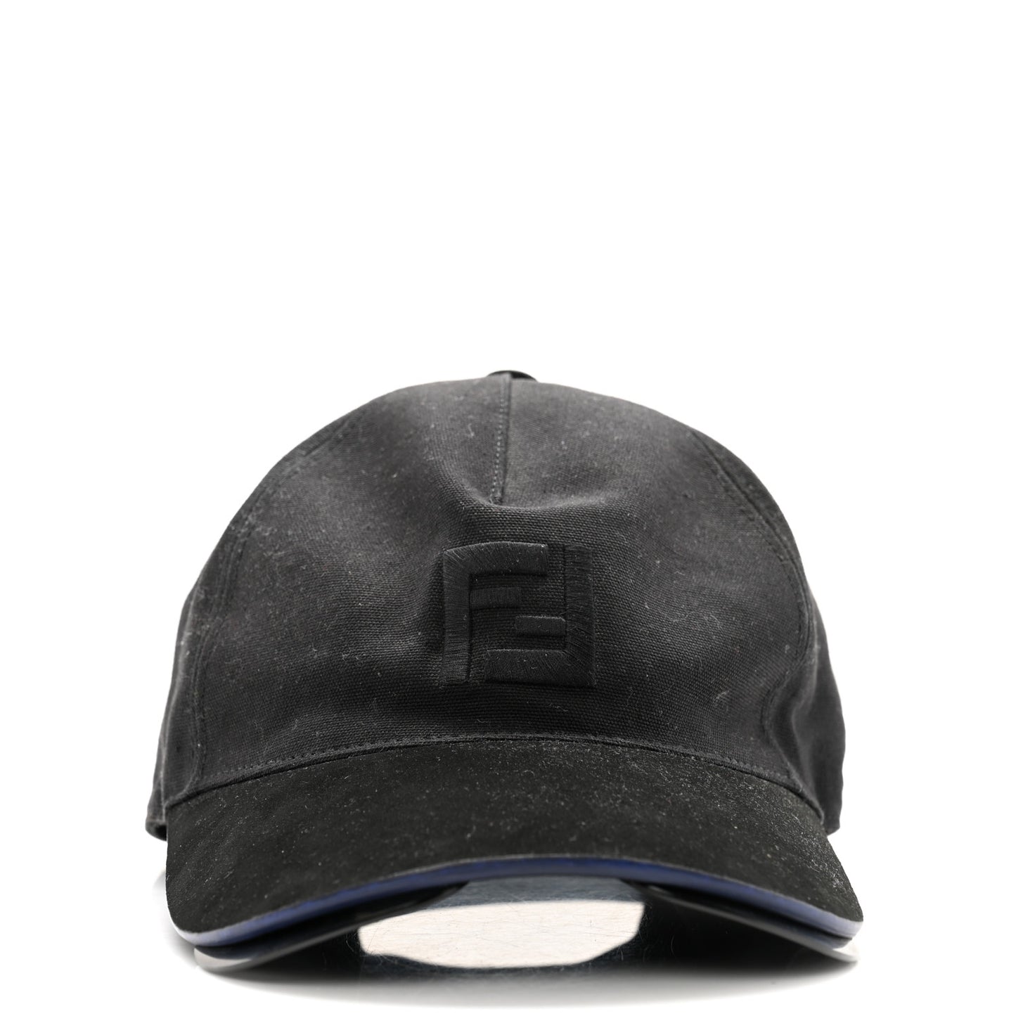 Cotton Suede Eyecap Shield Sunglasses With Baseball Cap Black