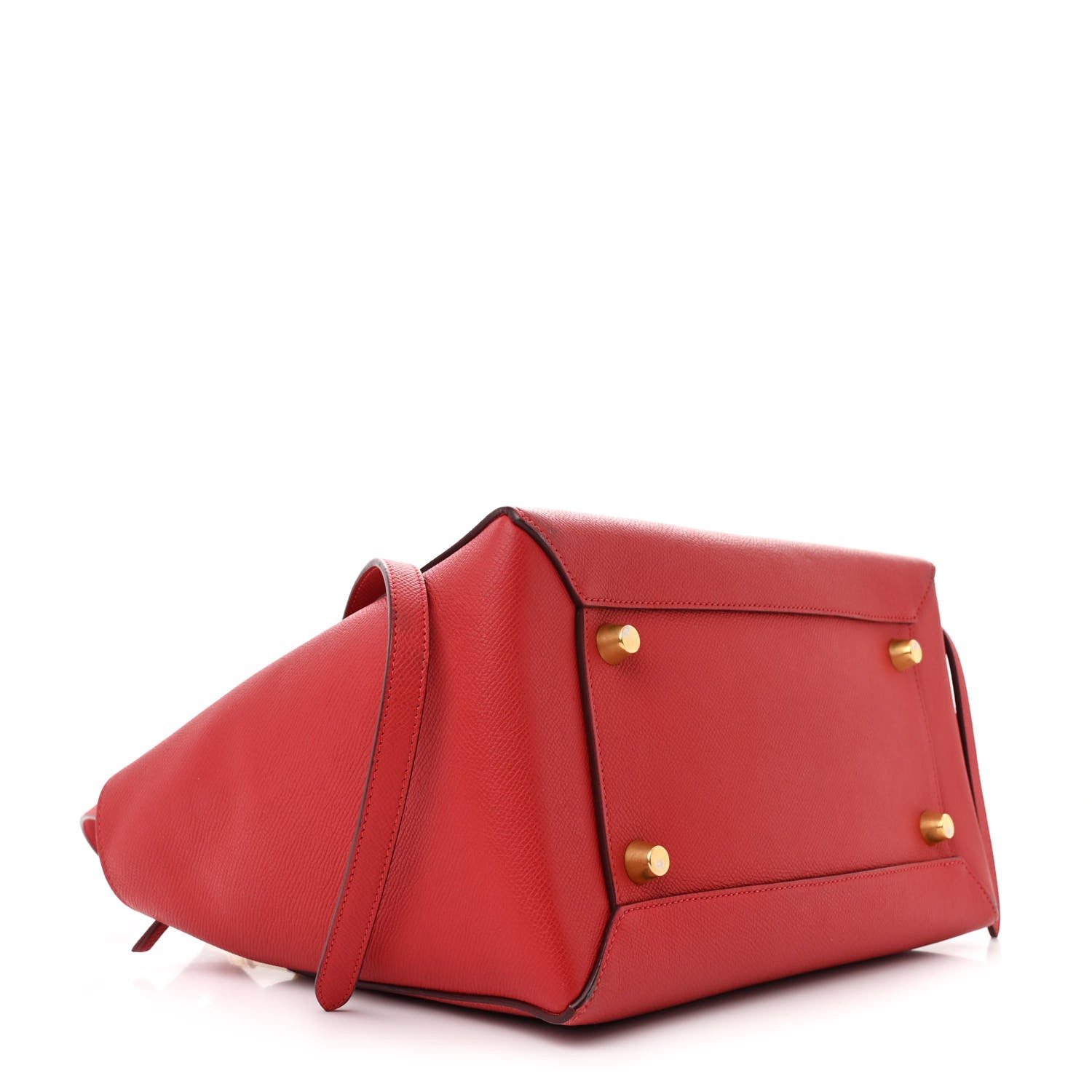 Celine Grained Calfskin Mini Belt Bag Coquelicot 4 of 11