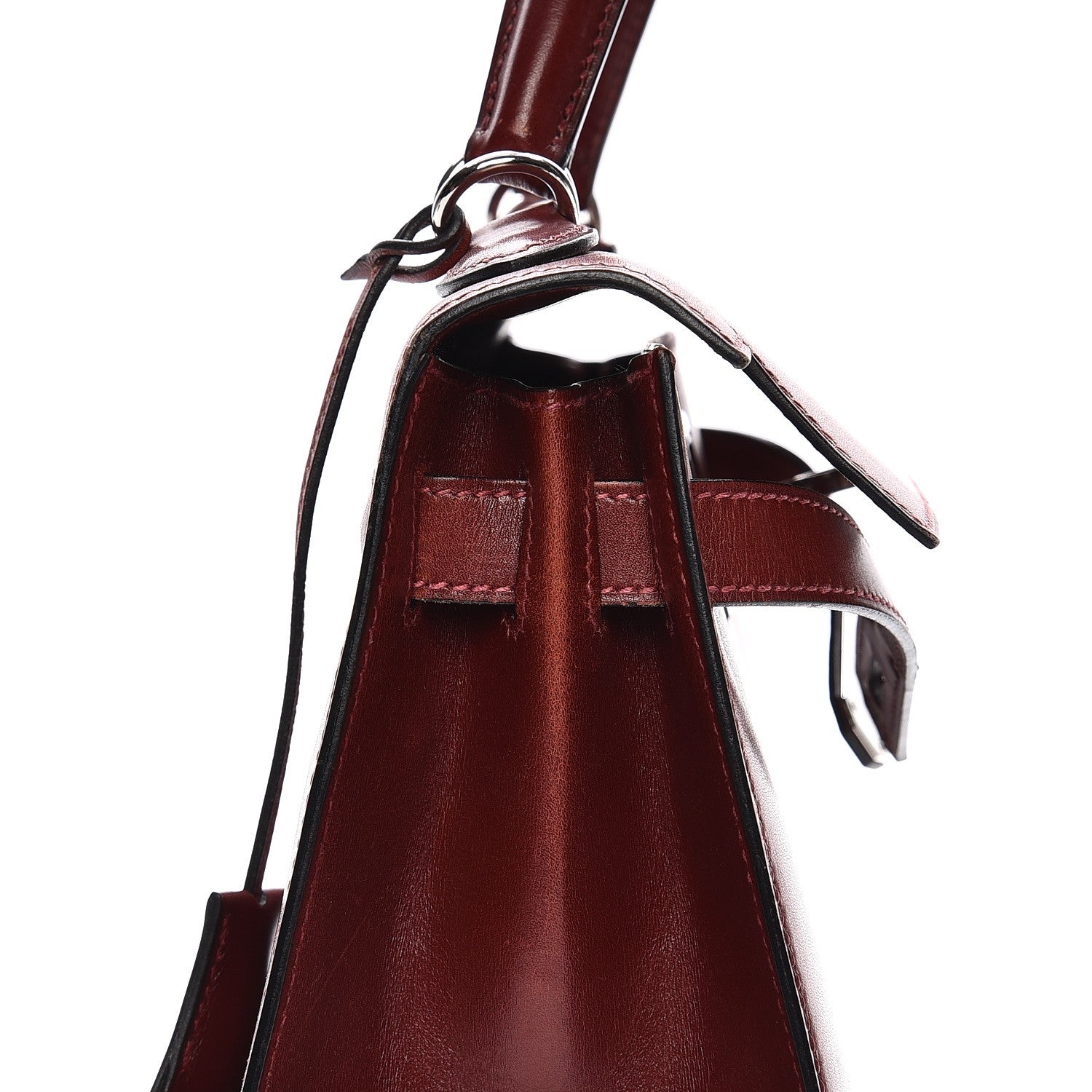 Hermes Box Kelly Sellier 28 Rouge H 23 of 39