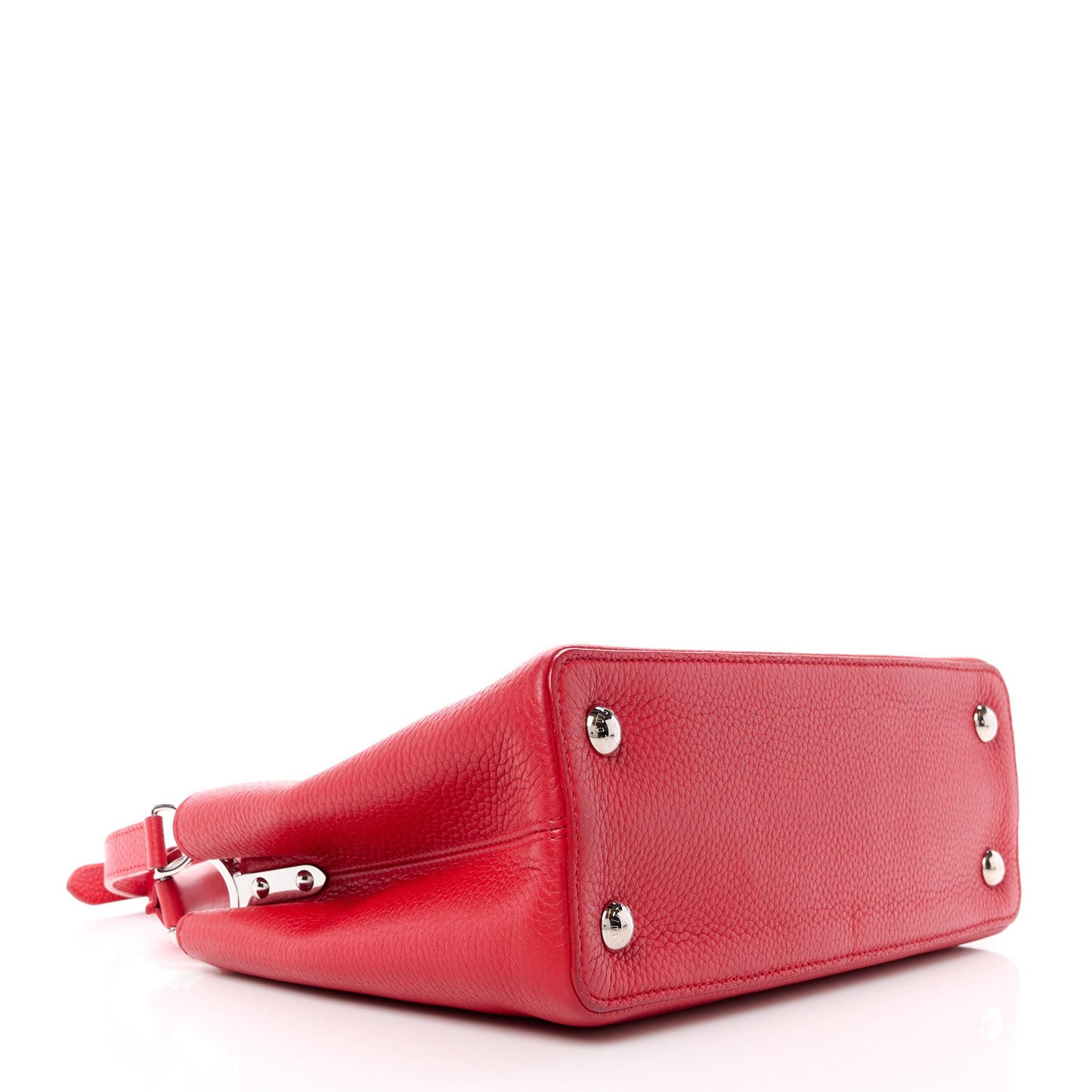 Taurillon Capucines PM Rubis