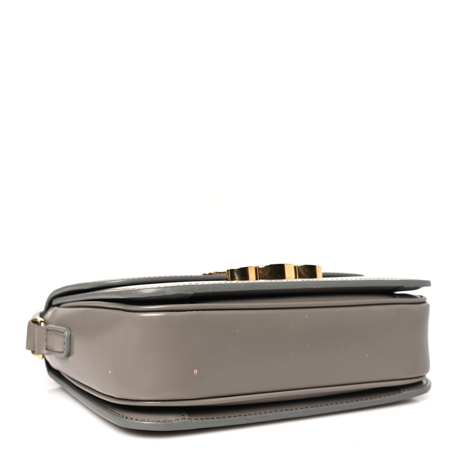 Celine Shiny Calfskin Small Triomphe Pebble 4 of 11