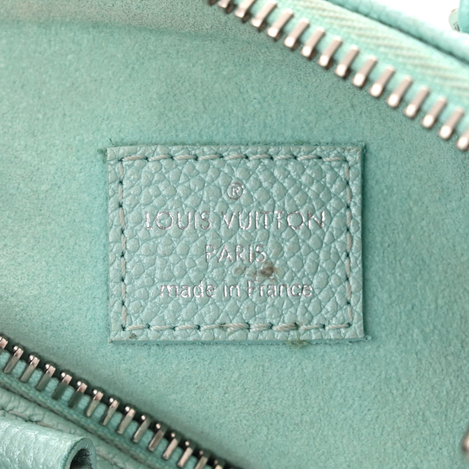 Louis Vuitton Empreinte Monogram Nano Speedy Pearly Lagoon Turquoise 6 of 11