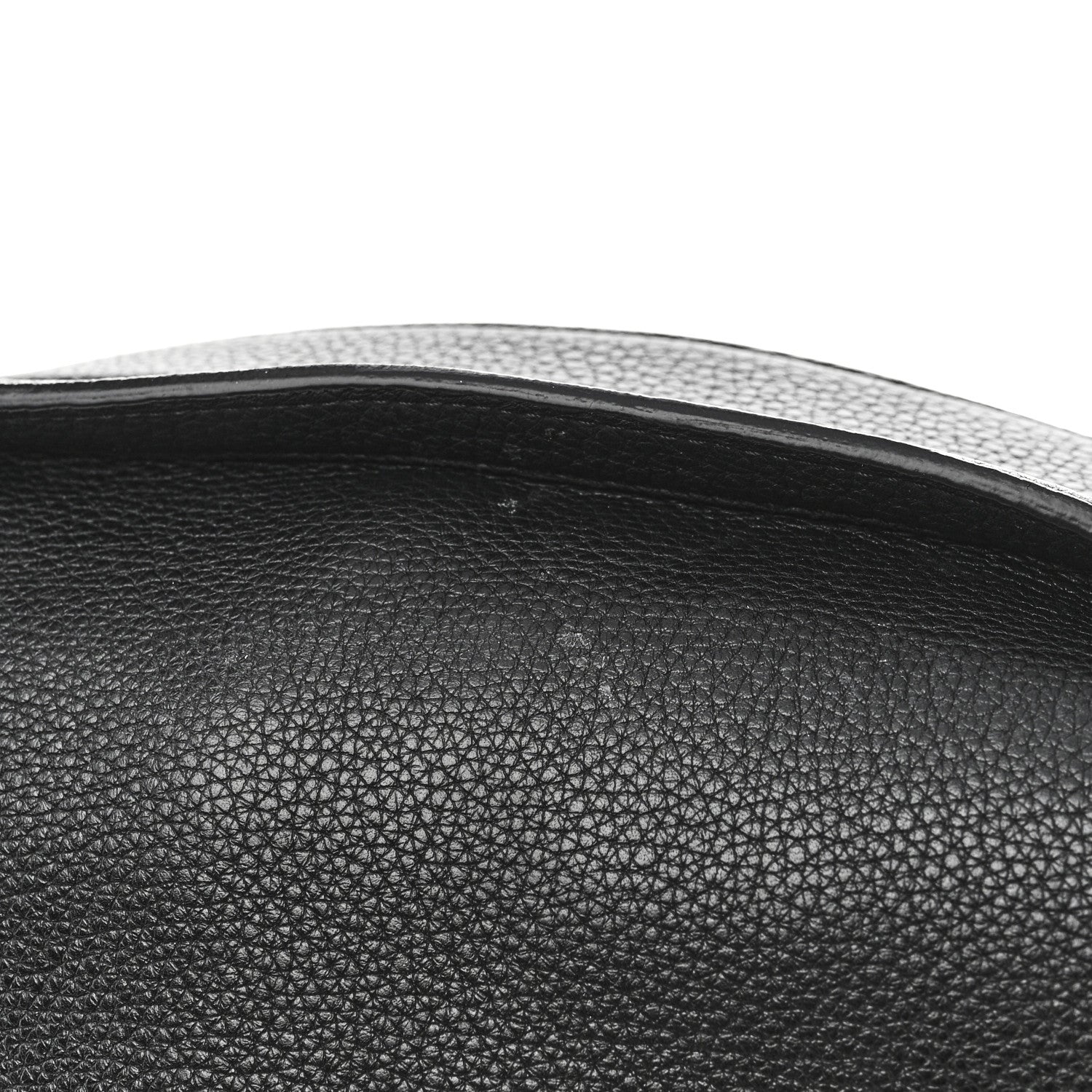 The Row Grained Calfskin Large Slouchy Banana Bag Black 11 of 14