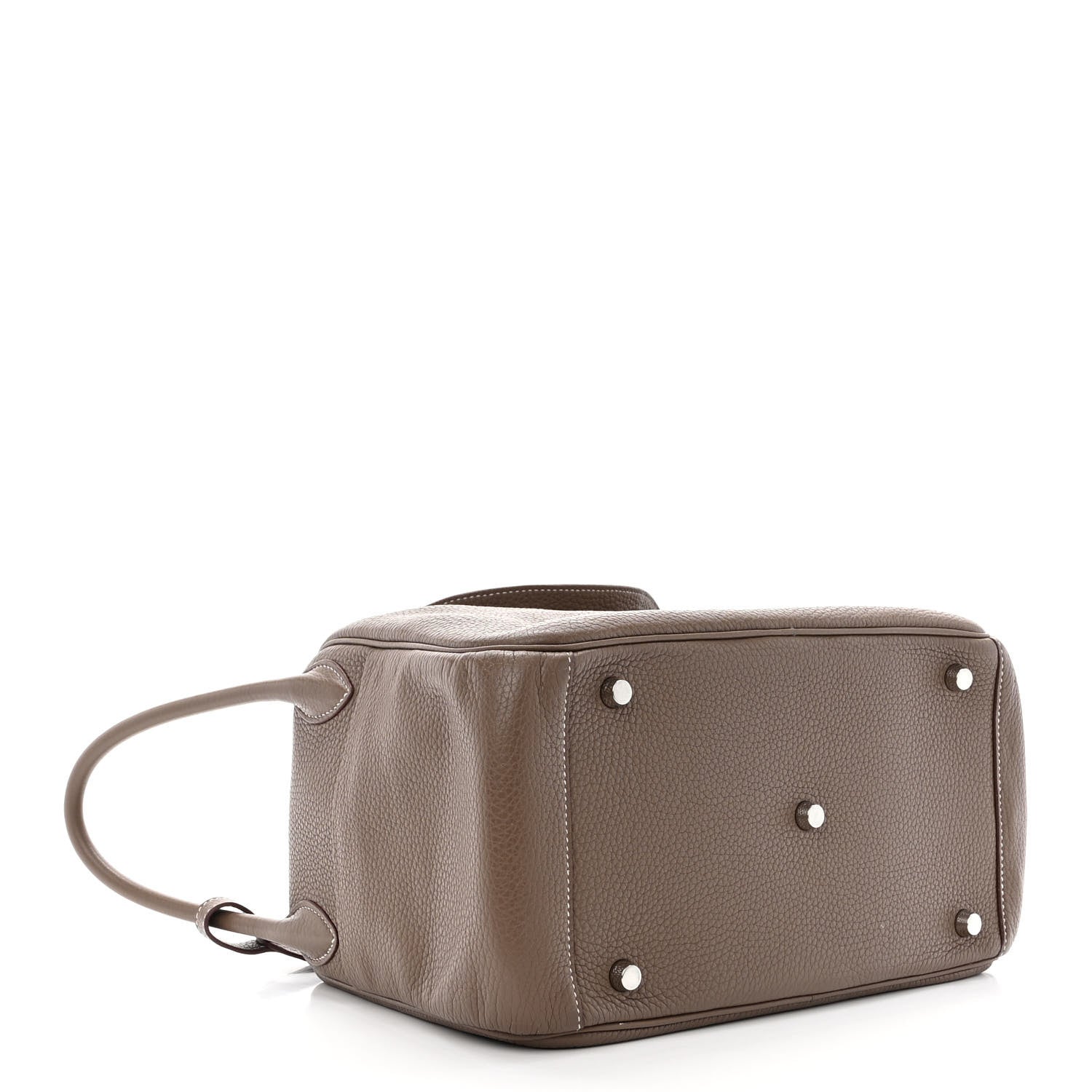 Hermes Taurillon Clemence Lindy 30 Etoupe 4 of 11
