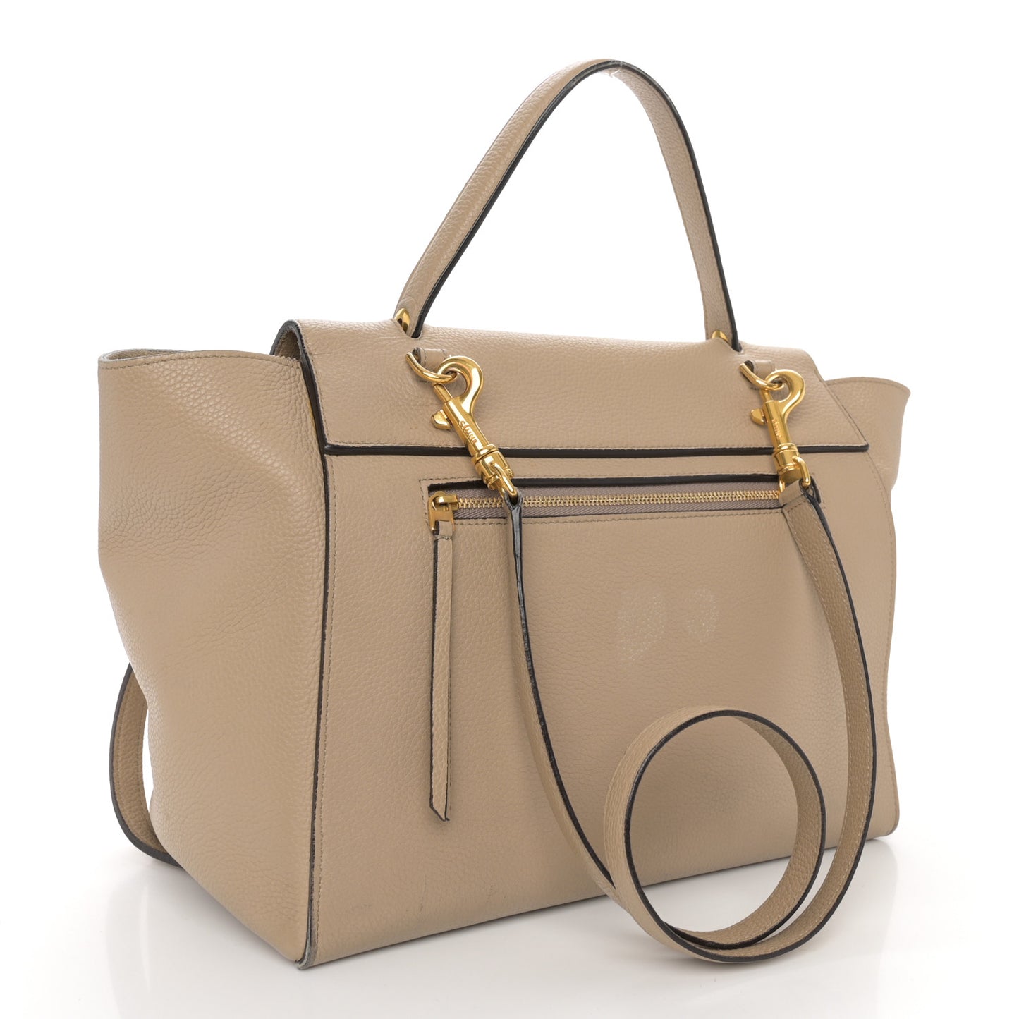 Baby Grained Calfskin Mini Belt Bag Dune