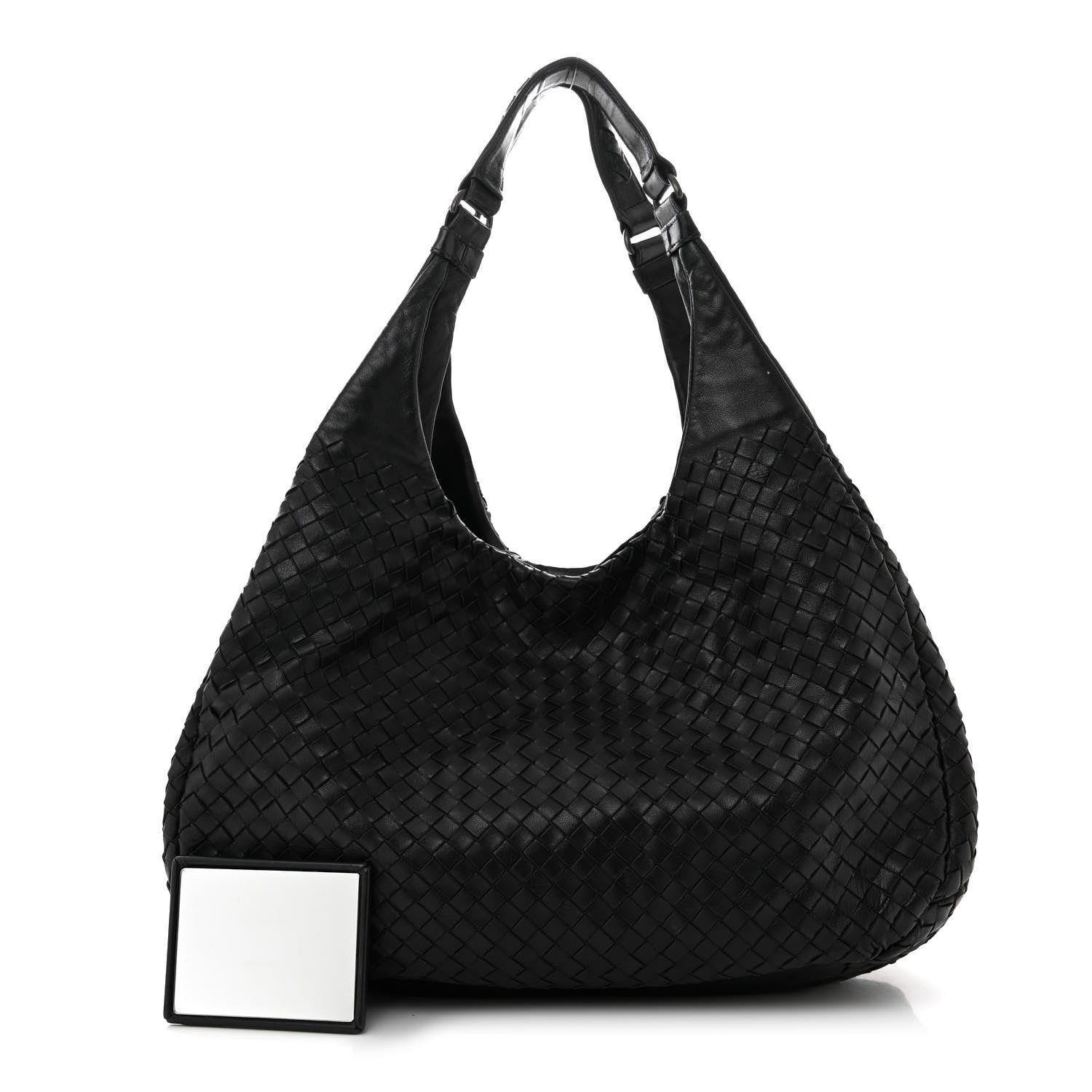 Bottega Veneta Nappa Intrecciato Medium Veneta Hobo Black 3 of 14