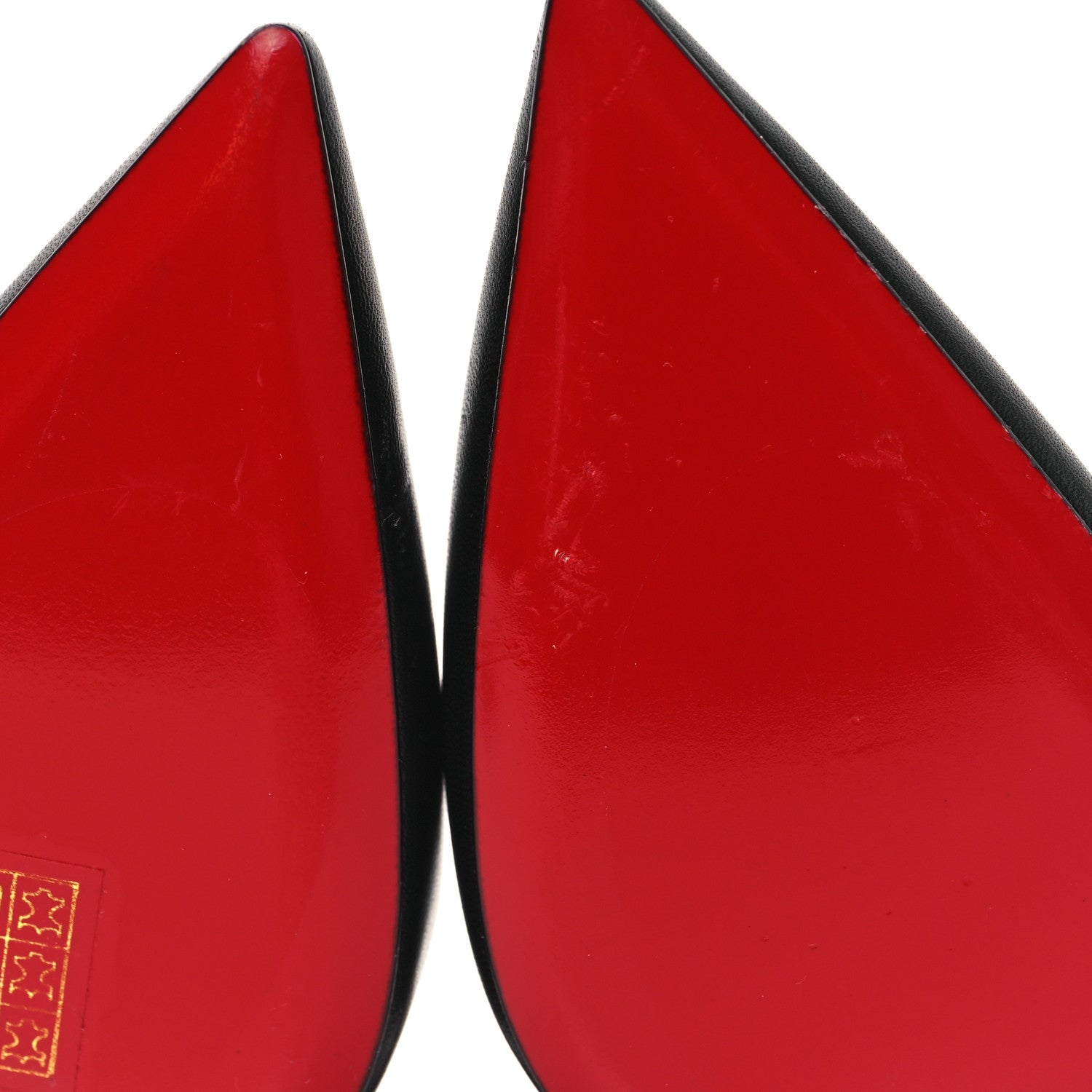 Christian Louboutin Shiny Nappa Iriza 100 Pumps 38 Black 9 of 9