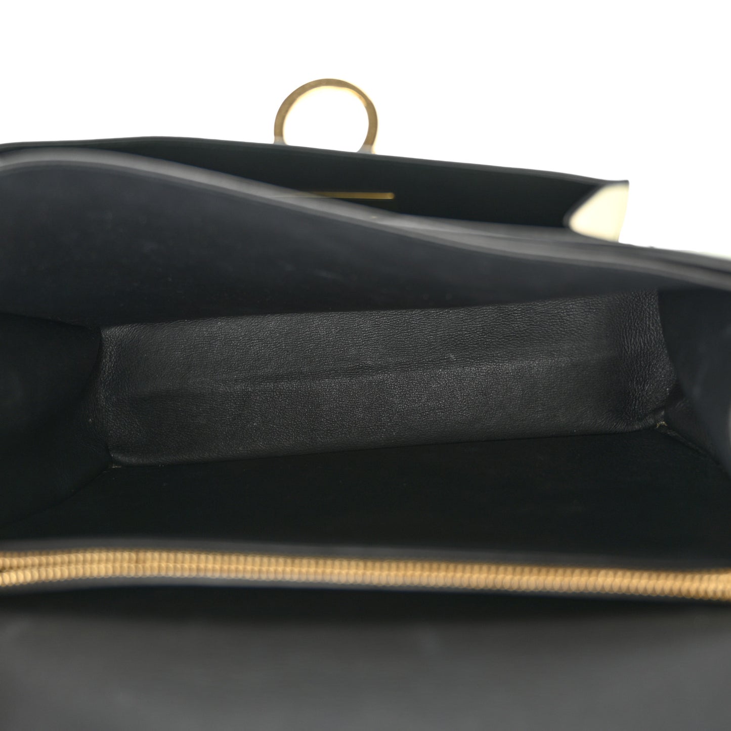 Calfskin Colorblock Marisol Top Handle Shoulder Bag Black Green White