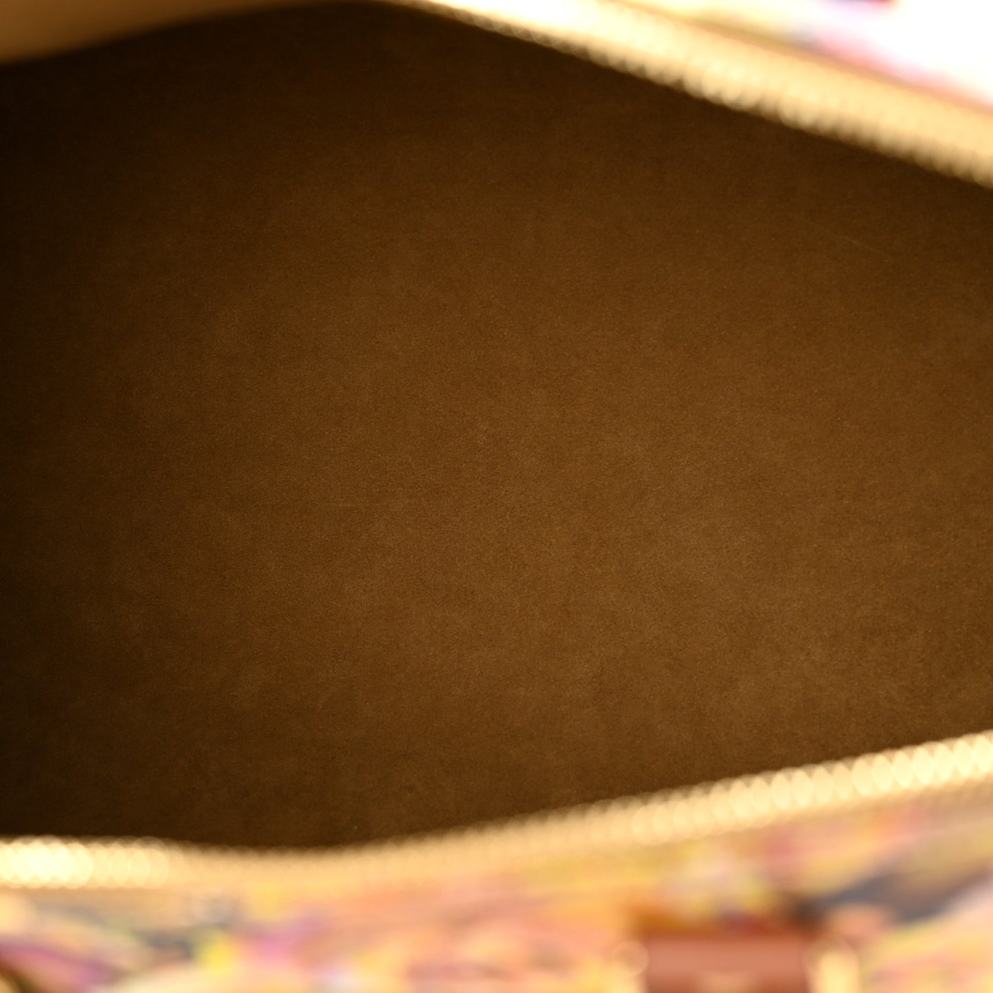 Metallic Monogram LV Garden Keepall Bandouliere 45 Gold