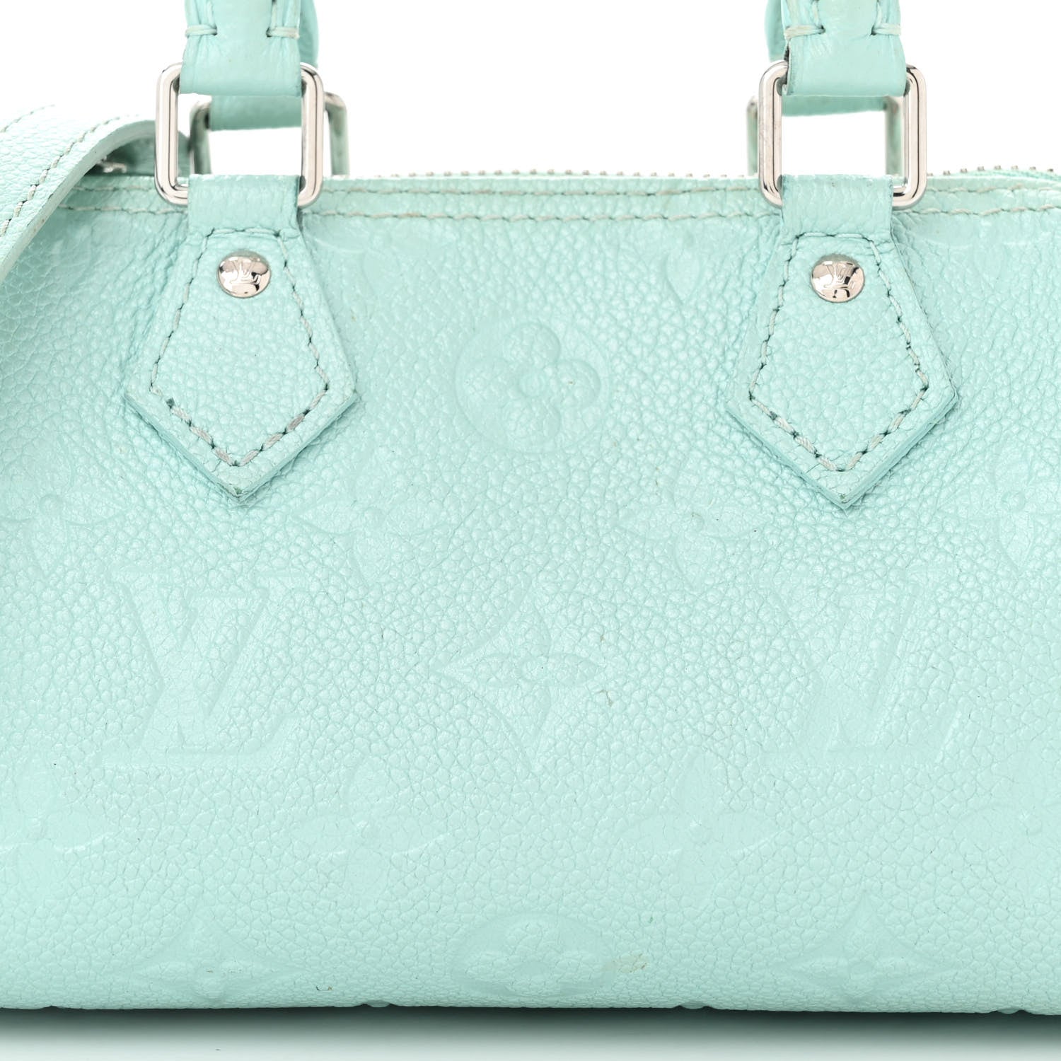 Louis Vuitton Empreinte Monogram Nano Speedy Pearly Lagoon Turquoise 7 of 11