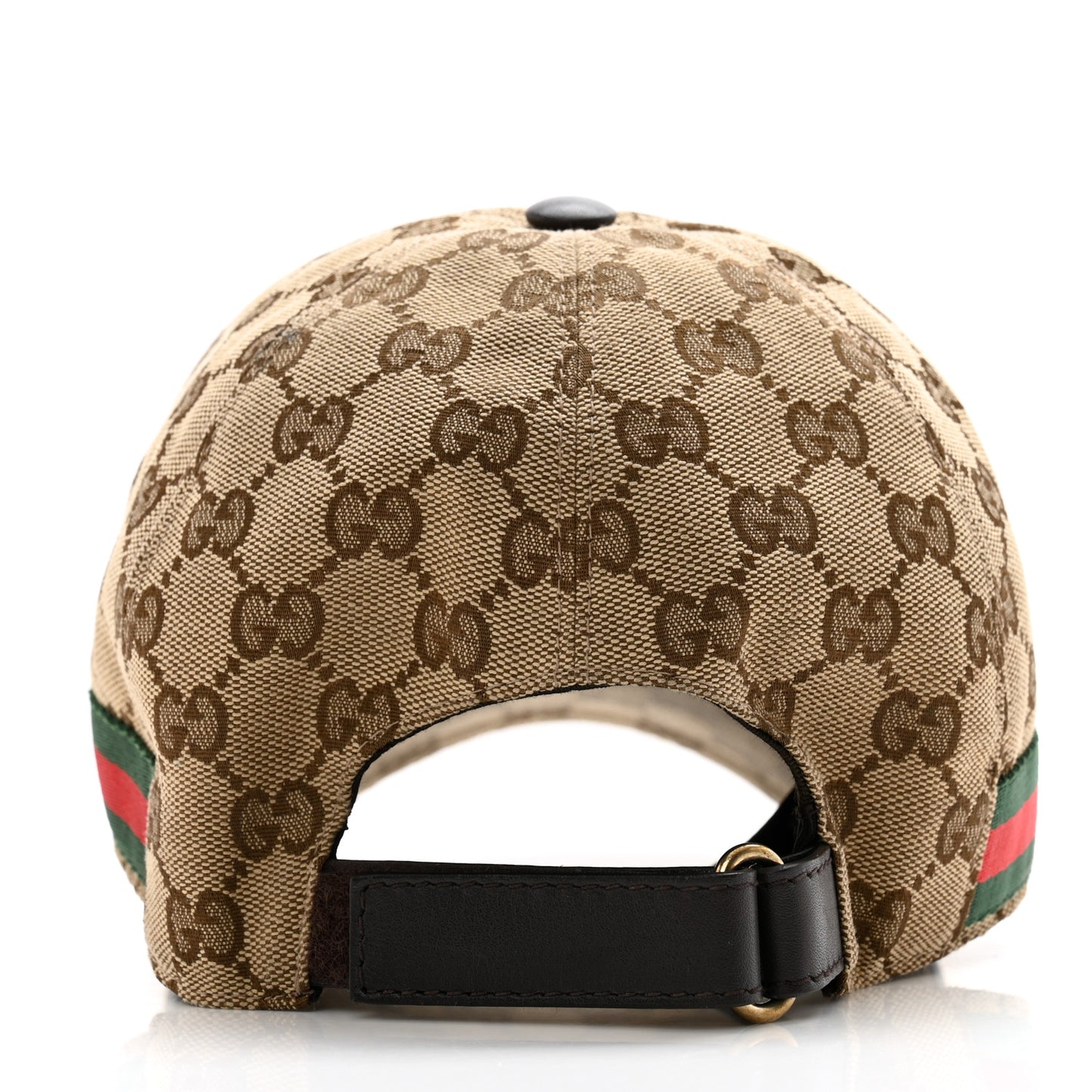 Monogram Web Baseball Hat M Beige Cocoa