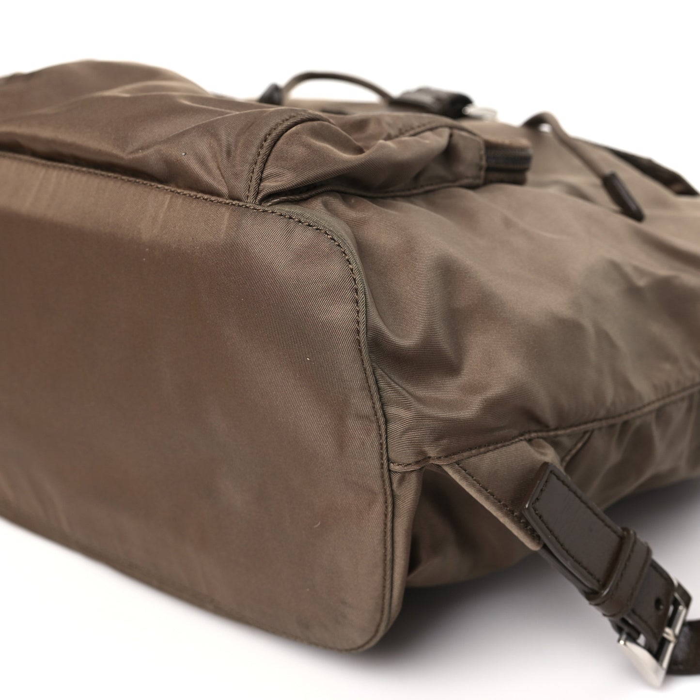 Nylon Vela Medium Cinch Backpack Antilope