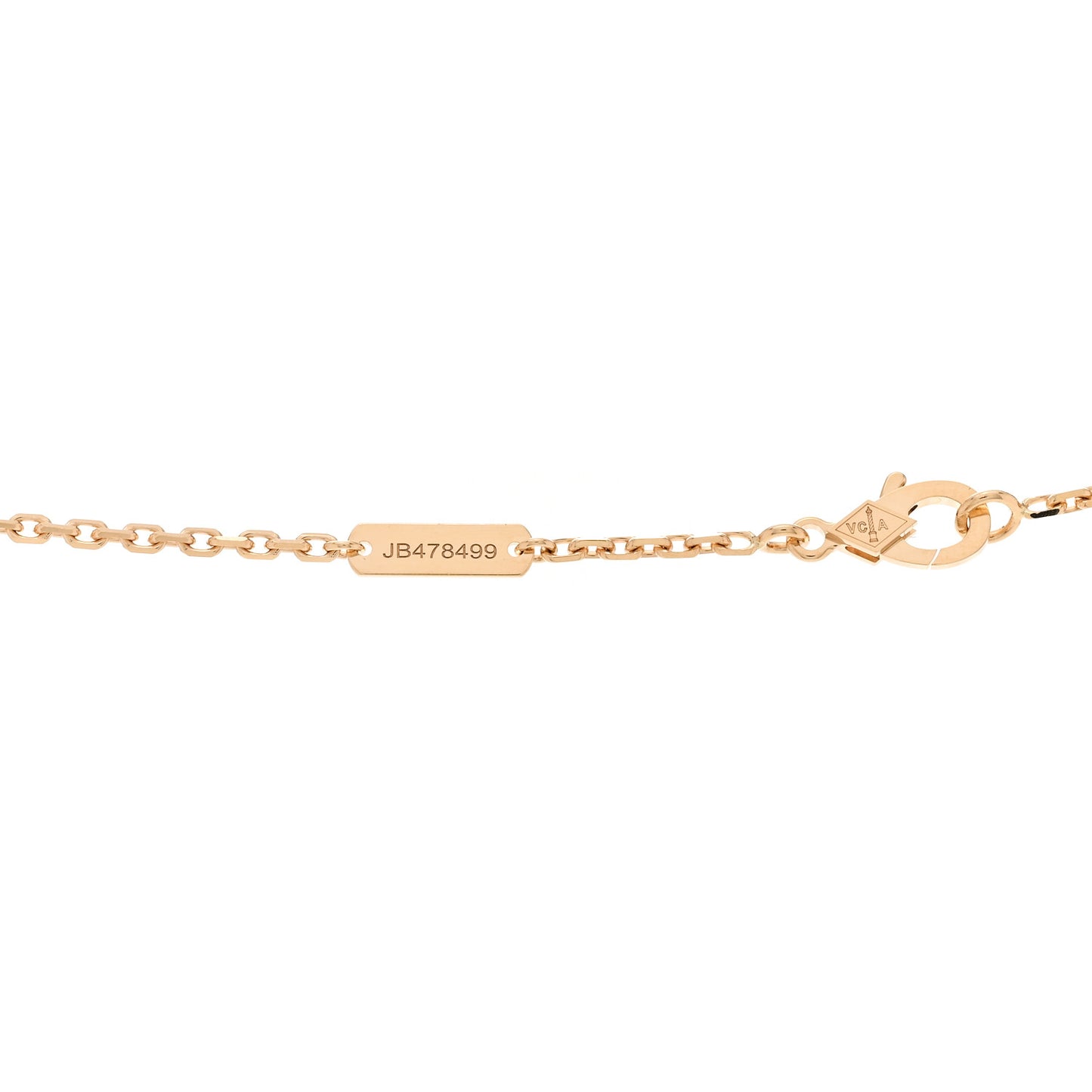18K Yellow Gold Mother of Pearl Magic Alhambra Long Necklace
