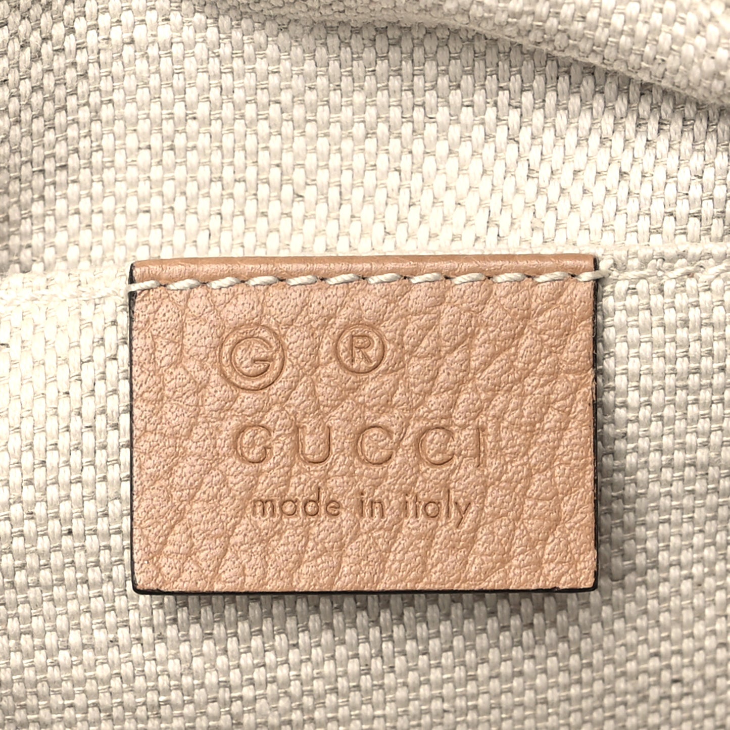 Pebbled Calfskin Small Soho Disco Bag Camelia