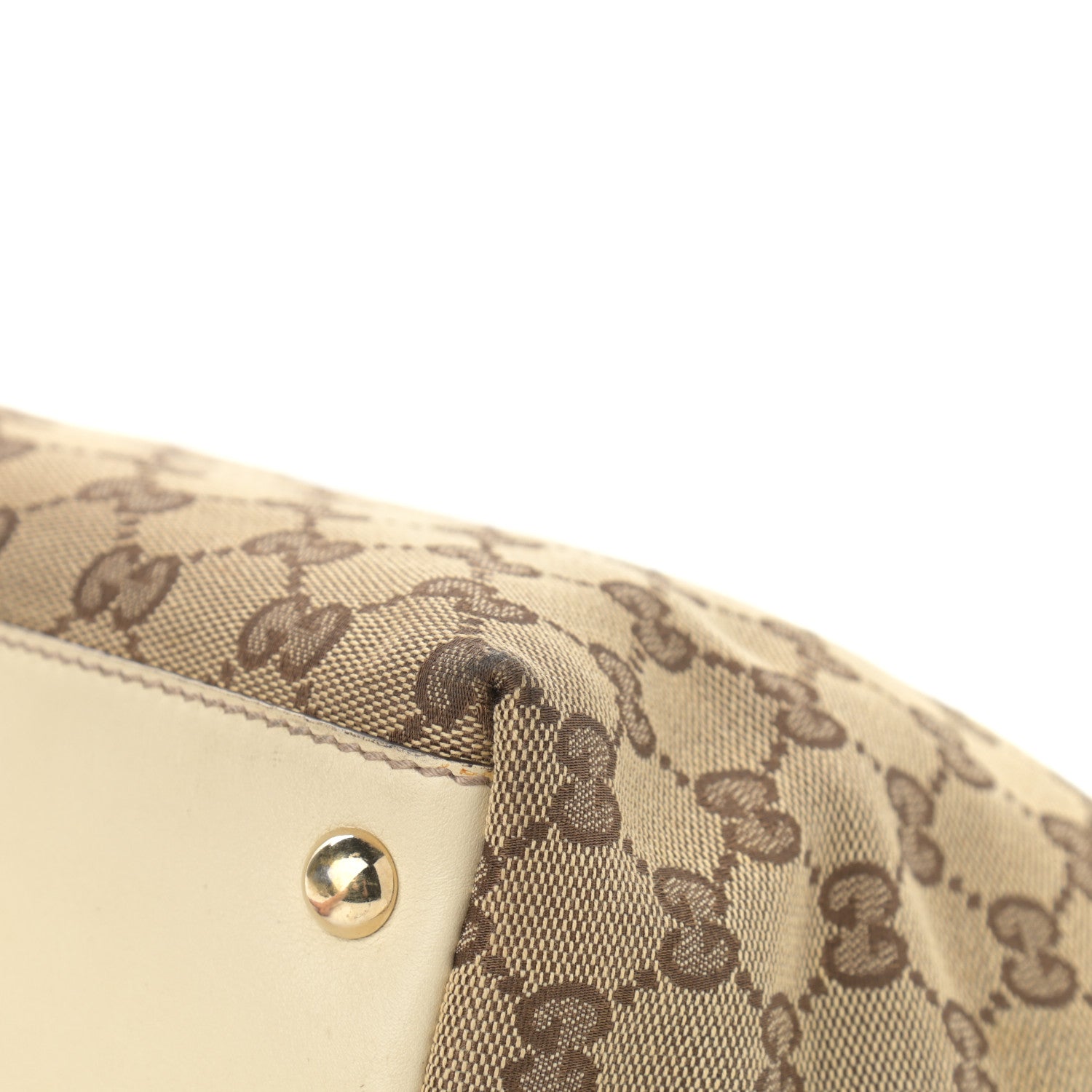 Gucci Monogram Medium New Britt Tote Off White 12 of 15