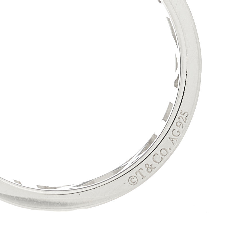 Sterling Silver Wide Atlas Open Ring 55 7.25