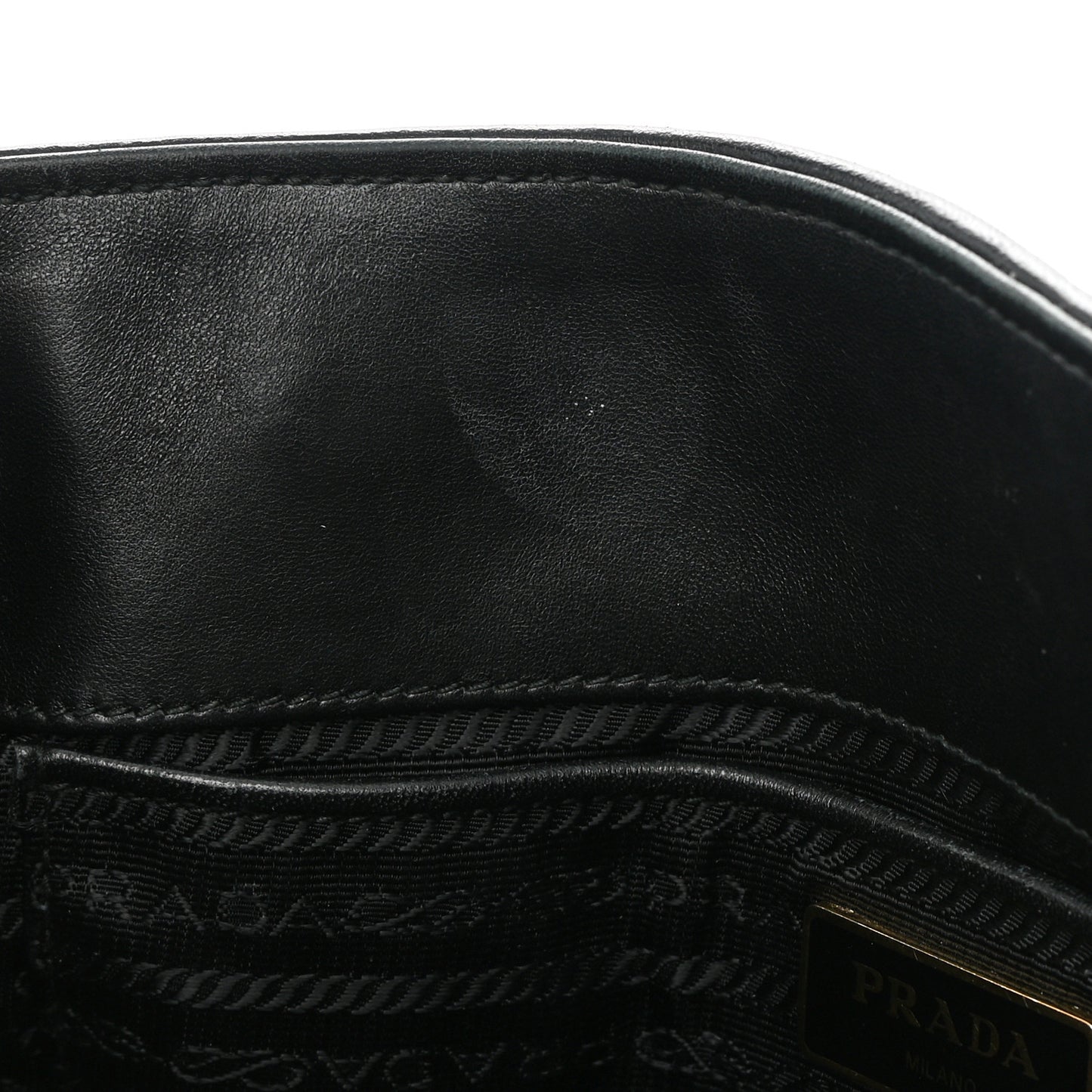 Tessuto Nylon Gaufre Small Tote Black