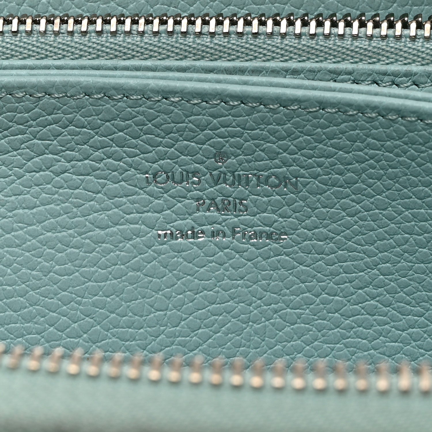 Louis Vuitton Empreinte Monogram Summer Stardust Zippy Wallet Water Green 6 of 6
