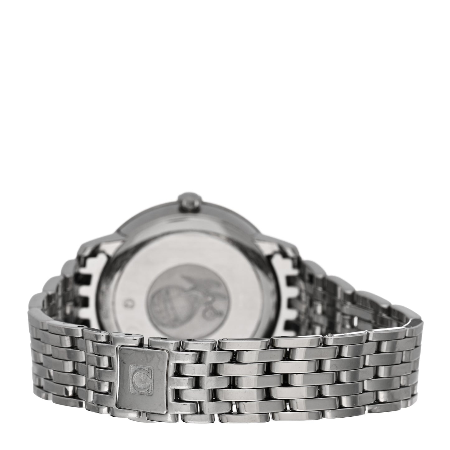 Stainless Steel Diamond 33mm De Ville Prestige Butterfly Quartz Watch 424.10.33.60.52.001