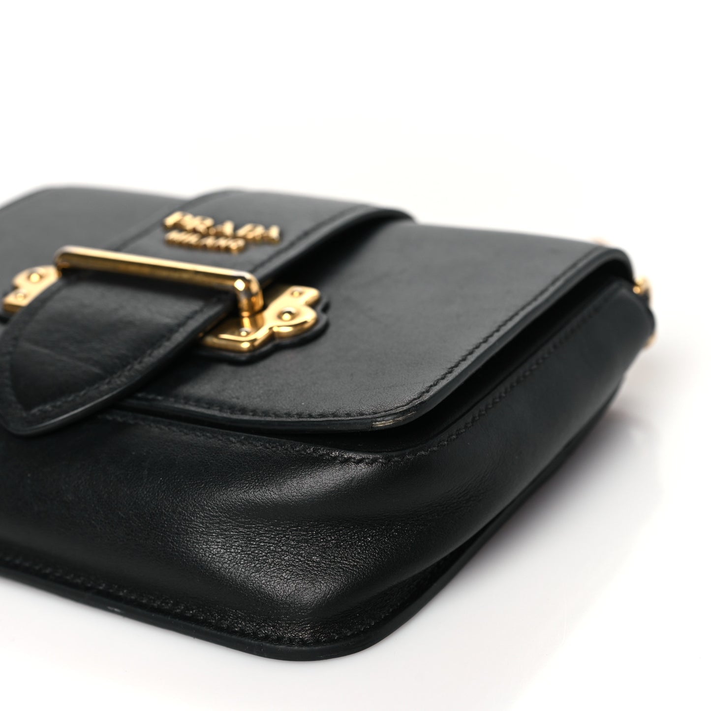 City Calf Cahier Belt Bag Black