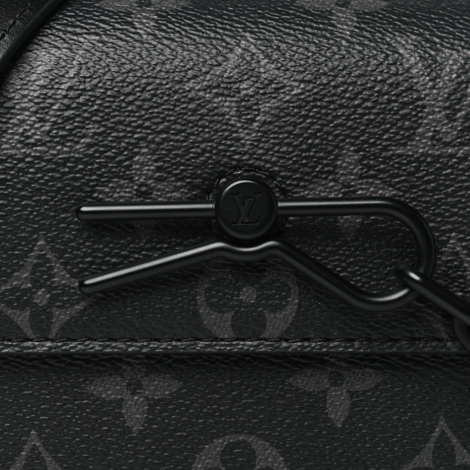 Louis Vuitton Monogram Eclipse Steamer Wearable Wallet 7 of 9