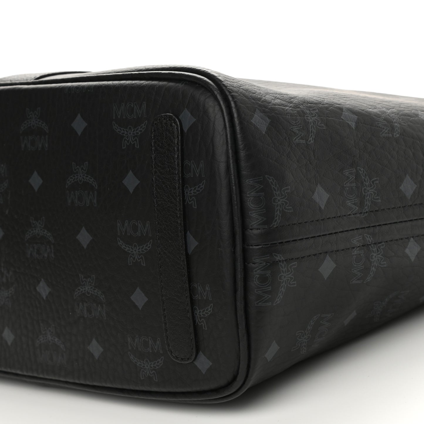 Visetos Medium Liz Reversible Shopper Tote Black