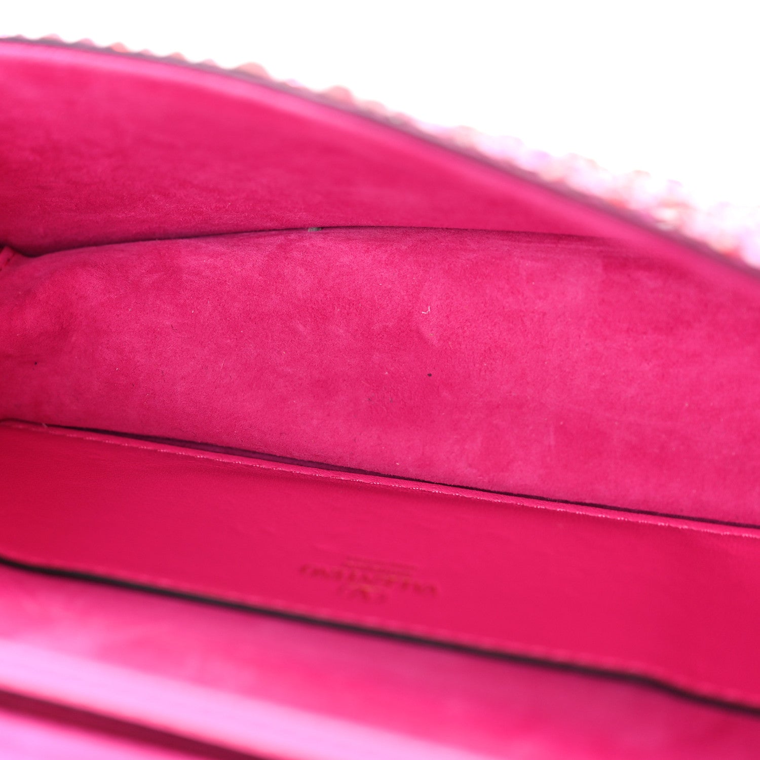 Valentino Garavani Crystal Vlogo Small Loco Shoulder Bag Pink PP 5 of 9