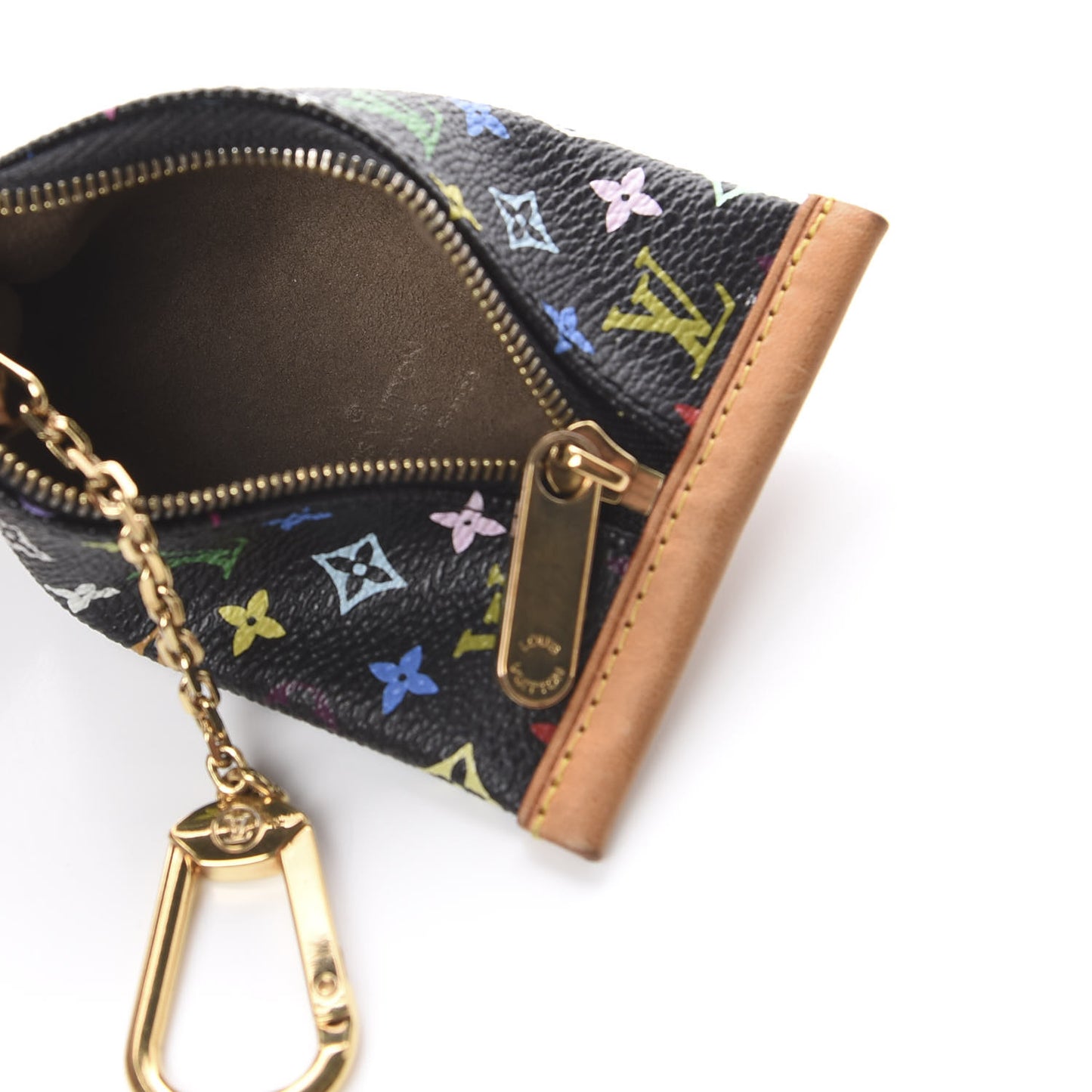 Monogram Multicolor Berlingot Coin Purse Black