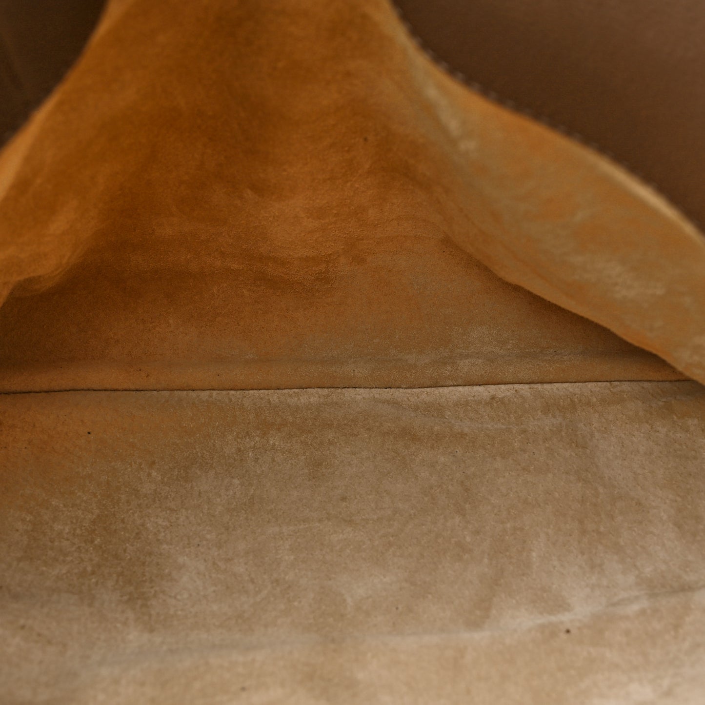 Grained Calfskin Duplex Tote Taupe