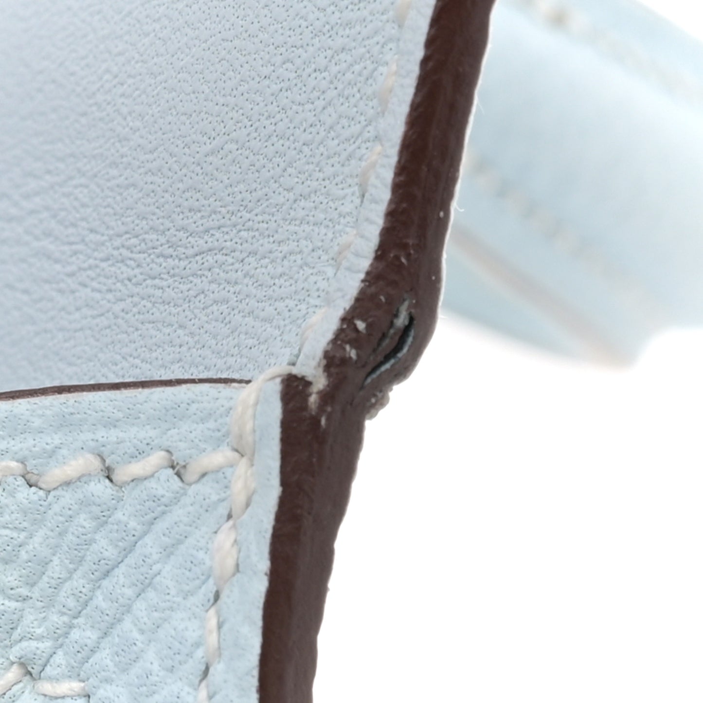 Epsom Mini Kelly Sellier 20 Bleu Brume