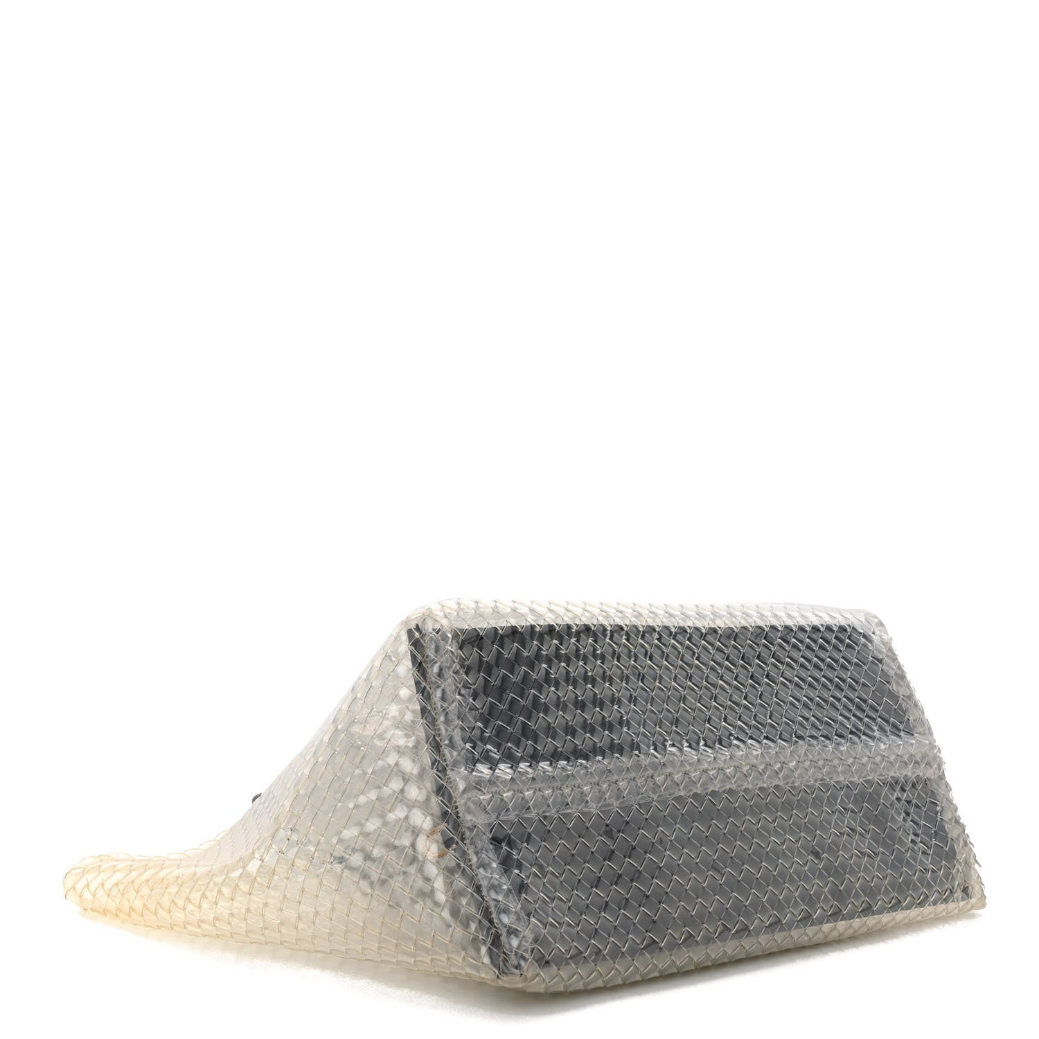 Bottega Veneta PVC Nappa Intrecciato Large Cabat Transparent Fondente 5 of 11