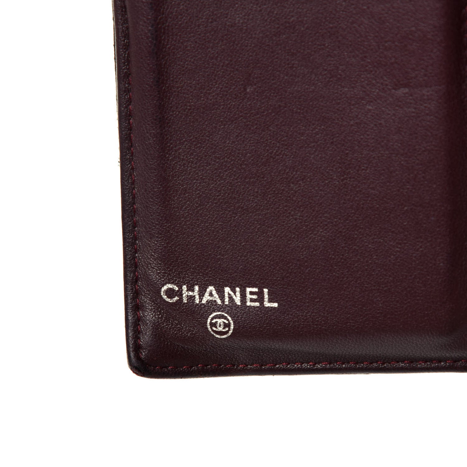 Chanel Lambskin Quilted Large Flap Wallet Black 6 of 7