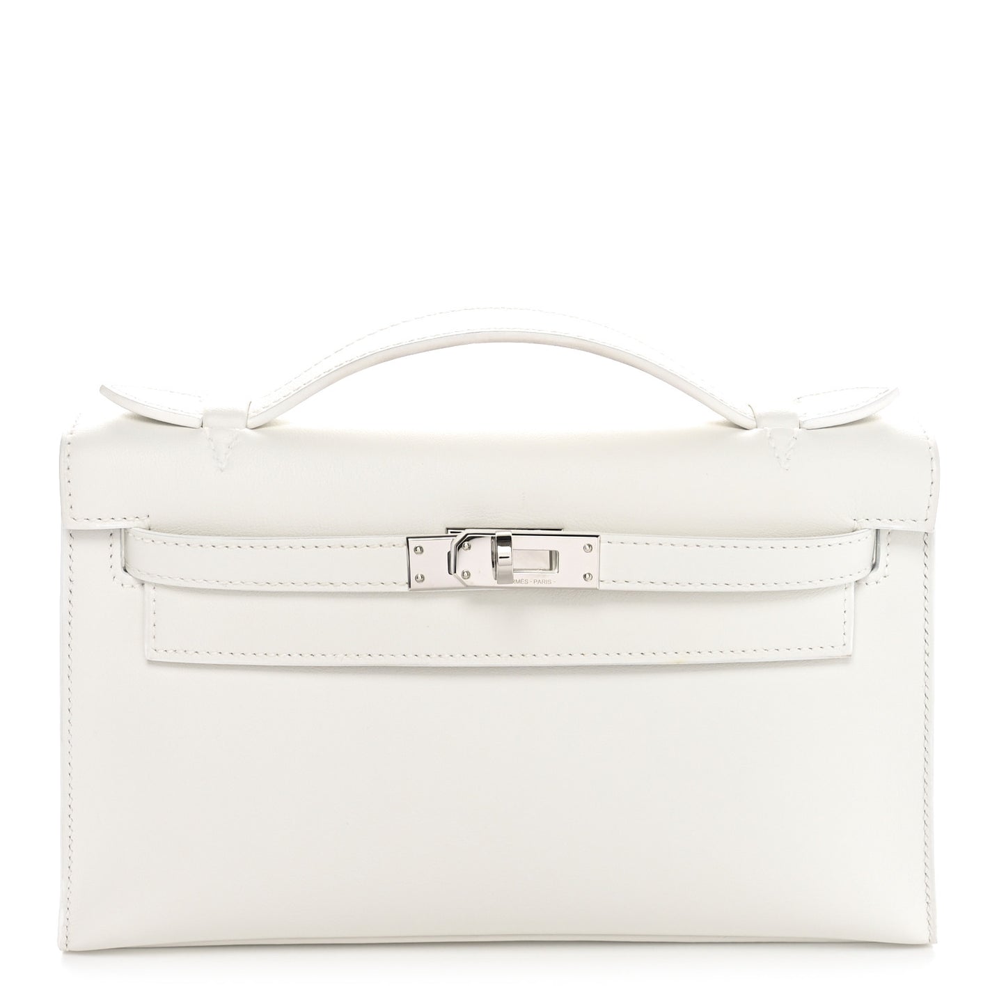 Swift Kelly Pochette Clutch White