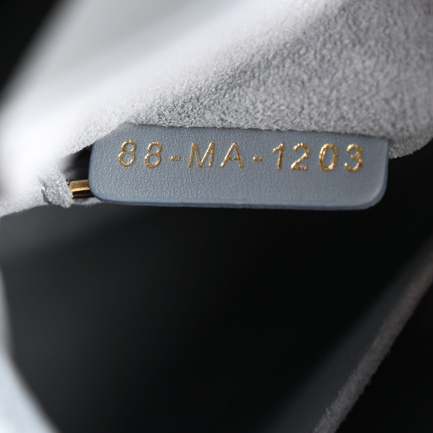 Lambskin Cannage Small My ABCDior Lady Dior Cloud Blue