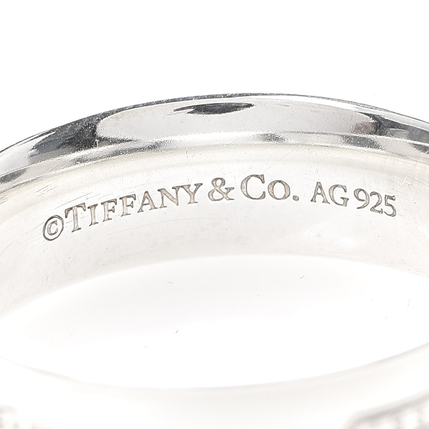 Sterling Silver 1837 Band Ring 62 10