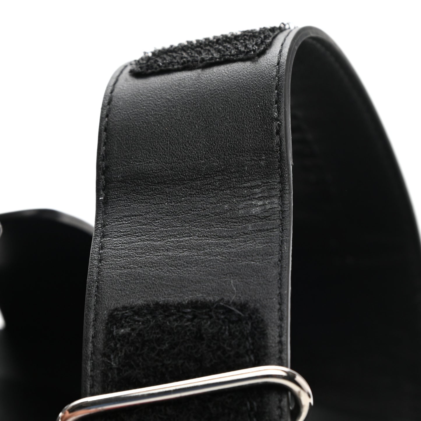 Calfskin Mens Chypre Sandals 43 Black