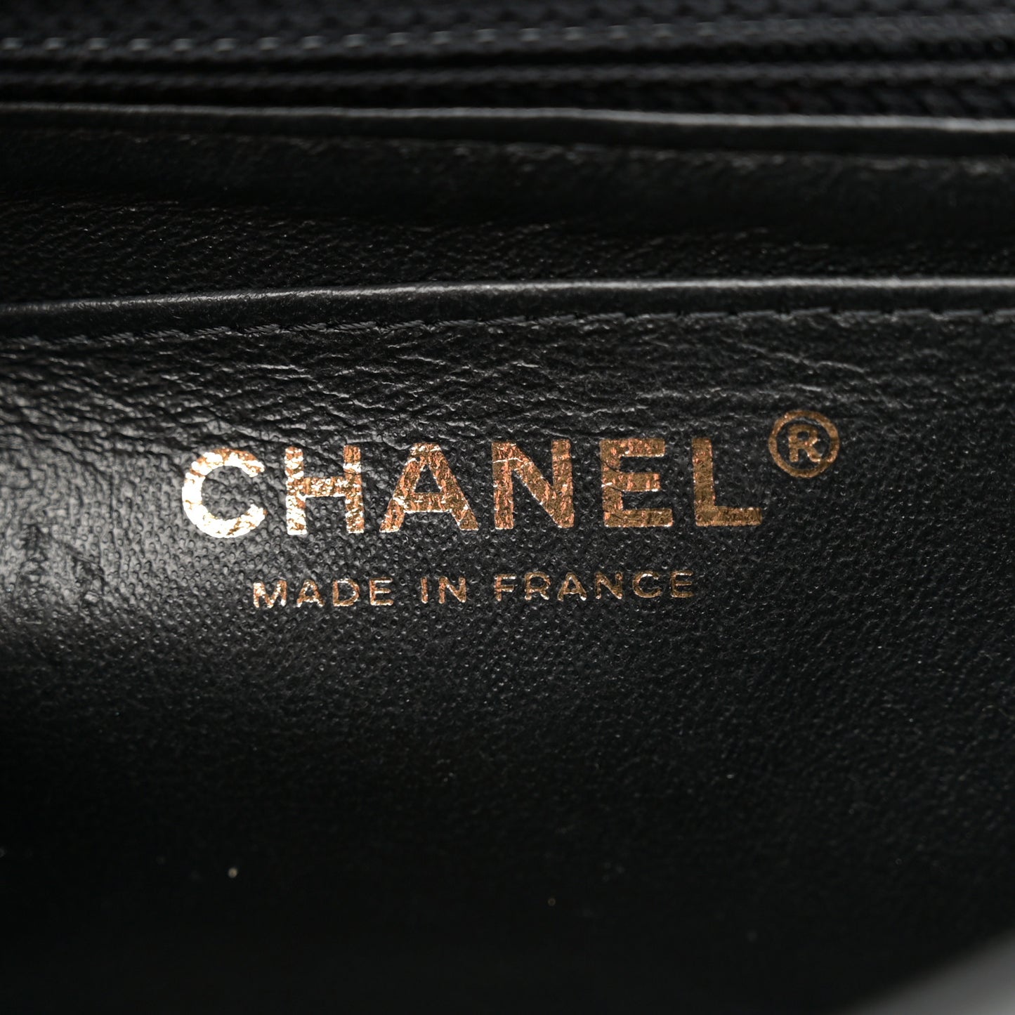 Lambskin Chevron Quilted Mini Rectangular Flap Black