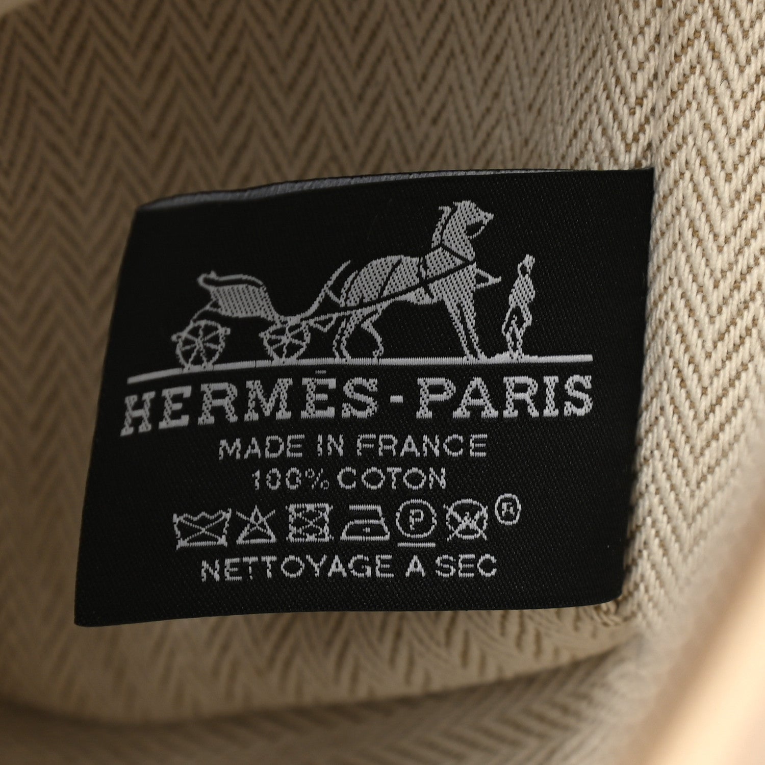 Hermes Canvas Small Bride-A-Brac Pouch Natural 9 of 9