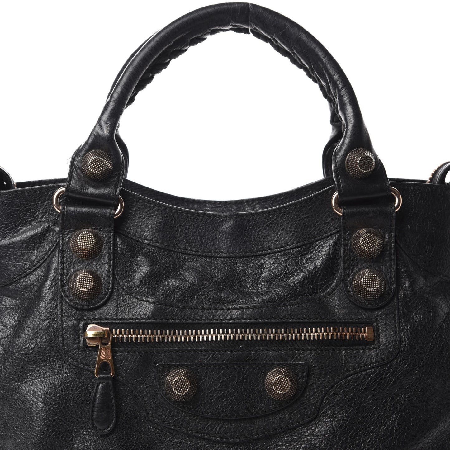 Agneau Giant 21 Rose Gold Hardware Velo Black